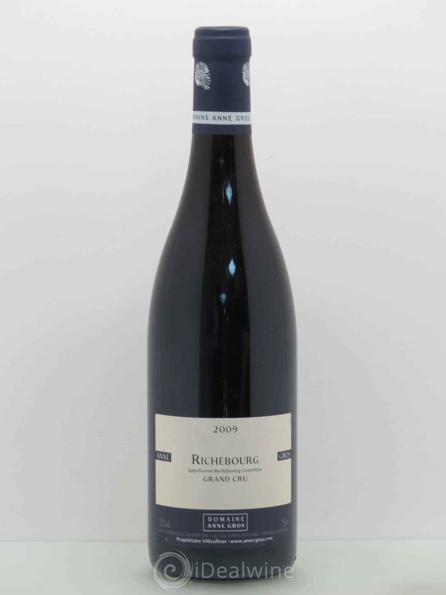 Richebourg Grand Cru Anne Gros 2009 - Lot de 1 bouteille - 0