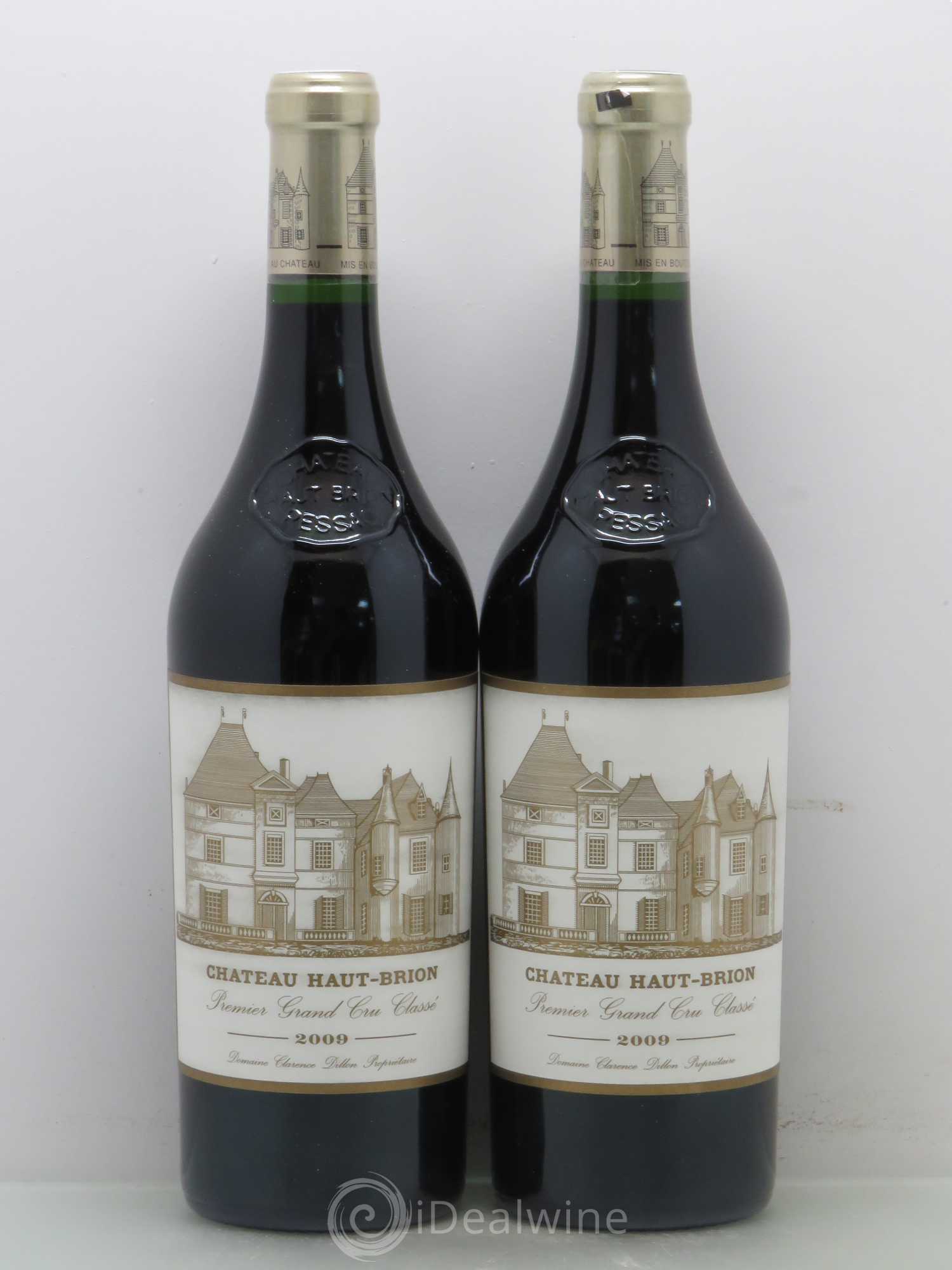 Château Haut Brion 1er Grand Cru Classé 2009 - Lot de 2 bouteilles - 0