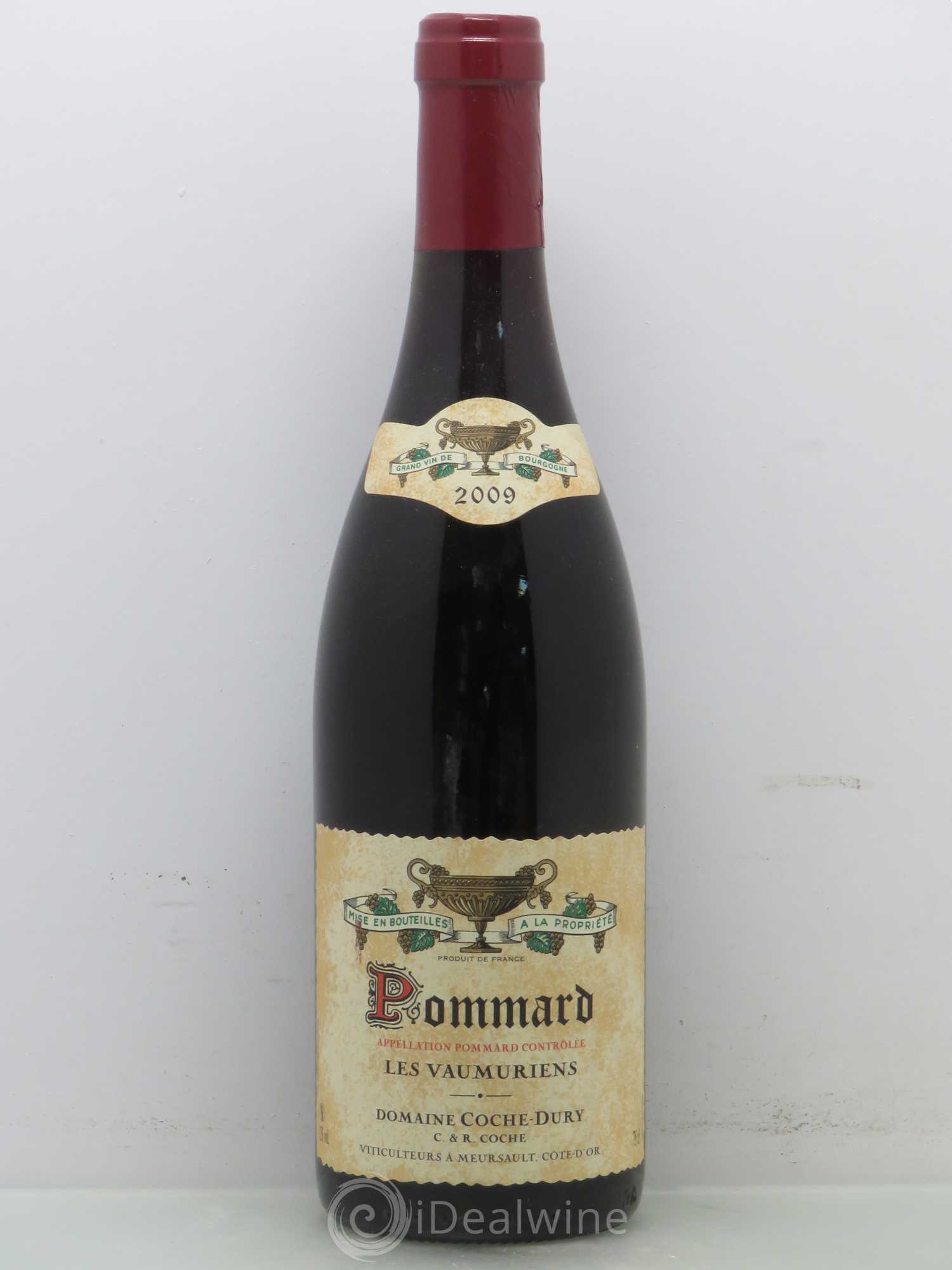 Pommard les Vaumuriens Coche Dury (Domaine) 2009 - Lot de 1 bouteille - 0
