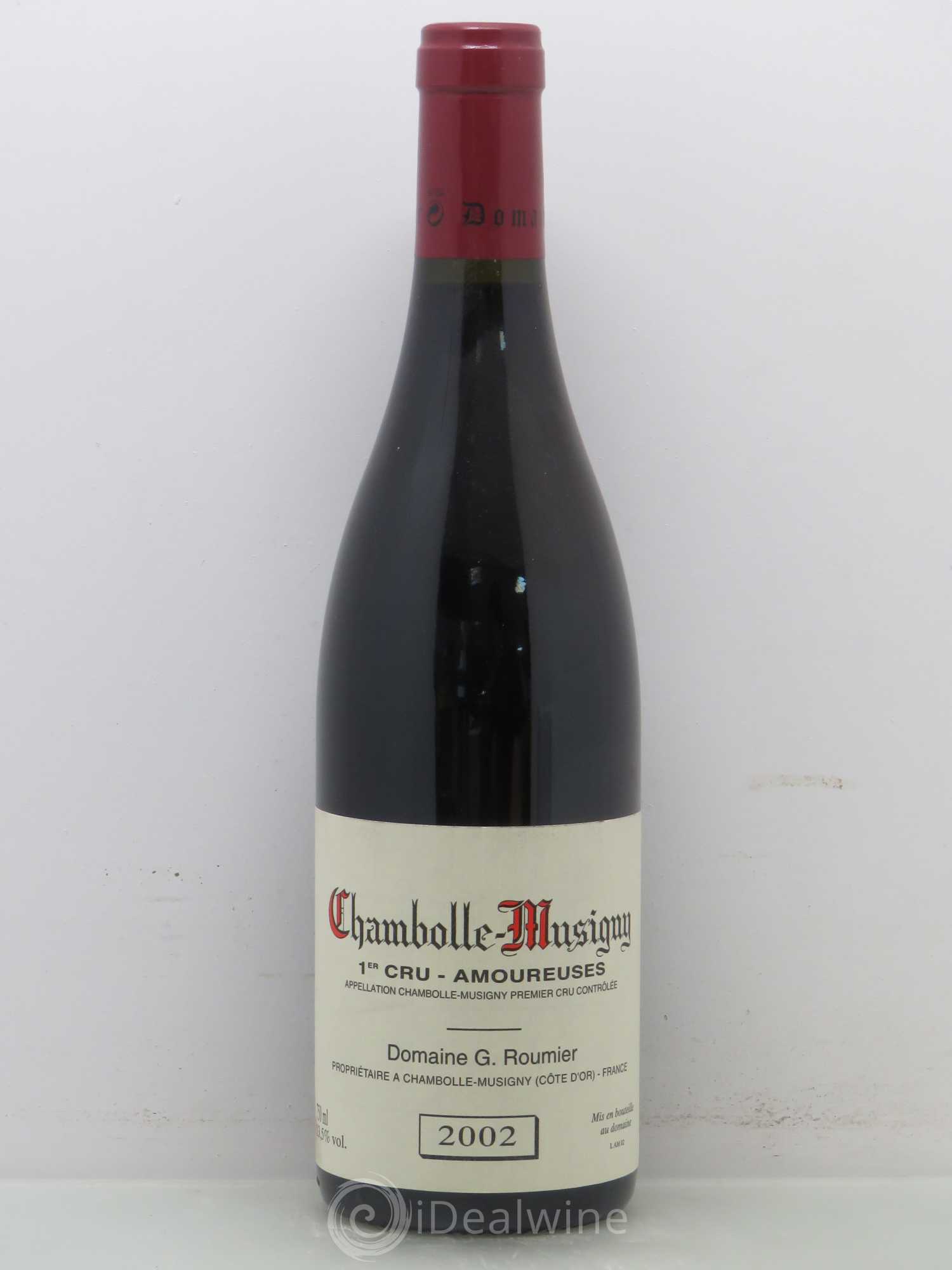 Chambolle-Musigny 1er Cru Les Amoureuses Georges Roumier (Domaine) 2002 - Lot de 1 bouteille - 0