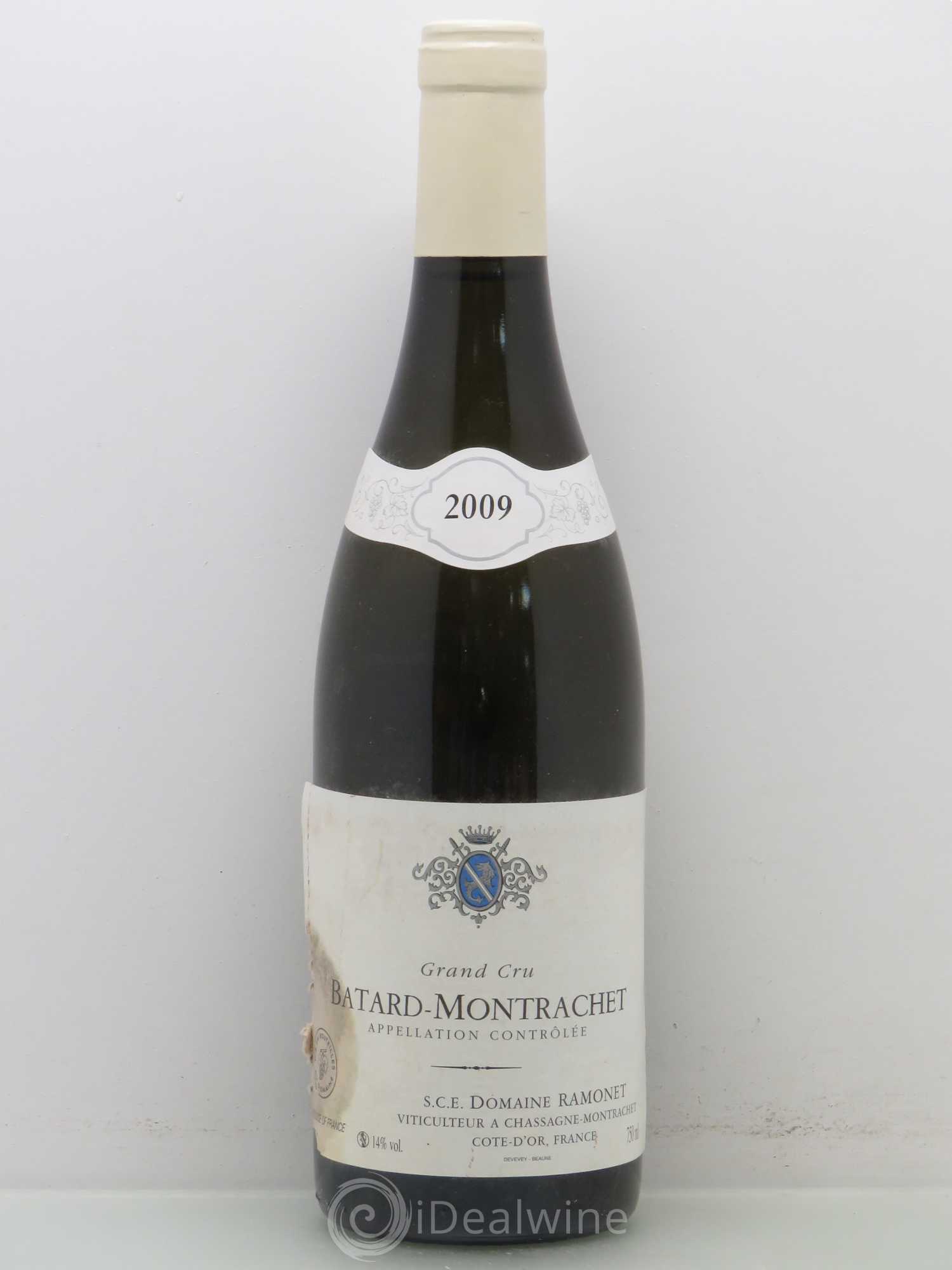 Bâtard-Montrachet Grand Cru Ramonet (Domaine) 2009 - Lot de 1 bouteille - 0