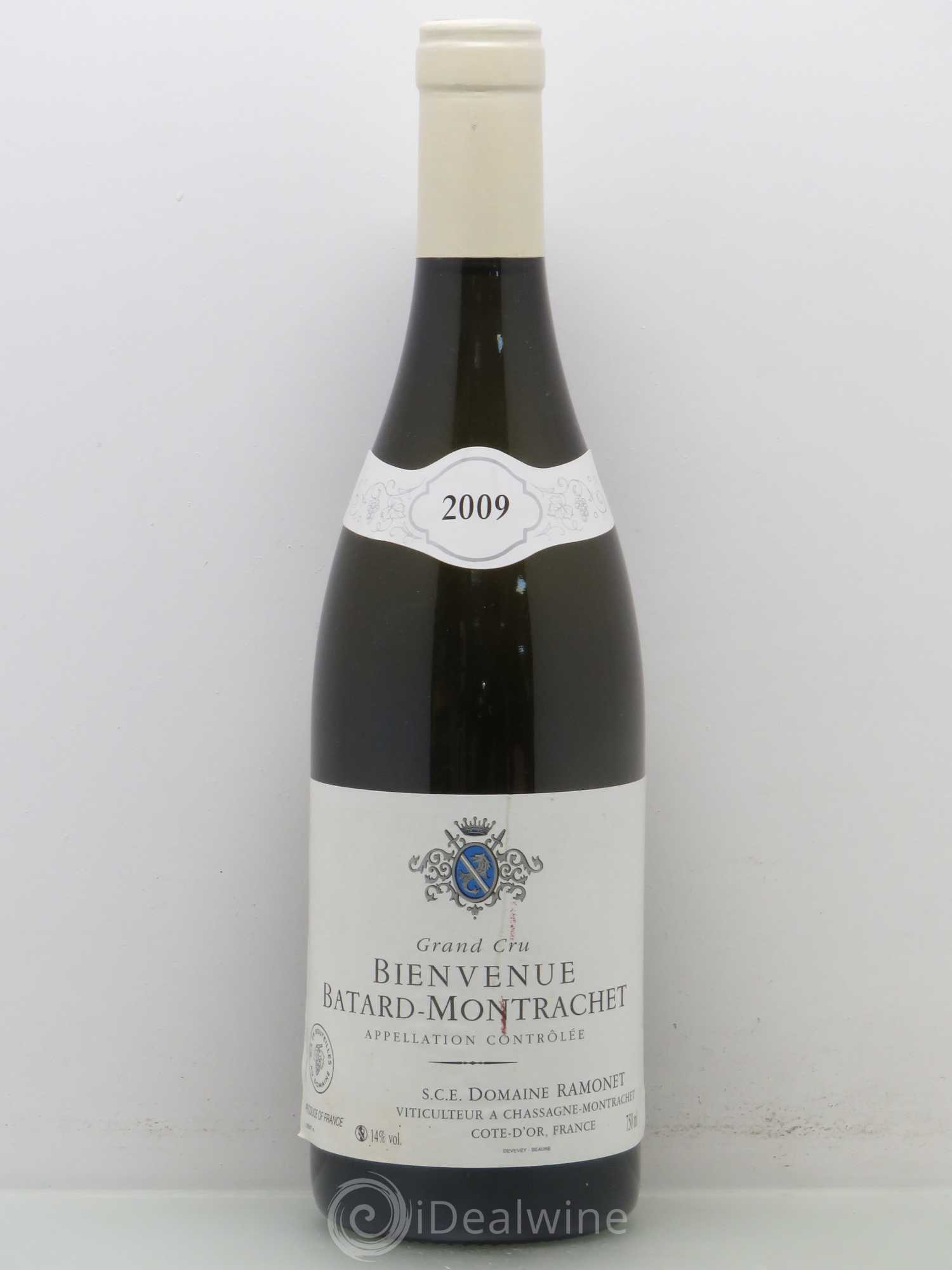 Bienvenues-Bâtard-Montrachet Grand Cru Ramonet (Domaine) 2009 - Lot de 1 bouteille - 0
