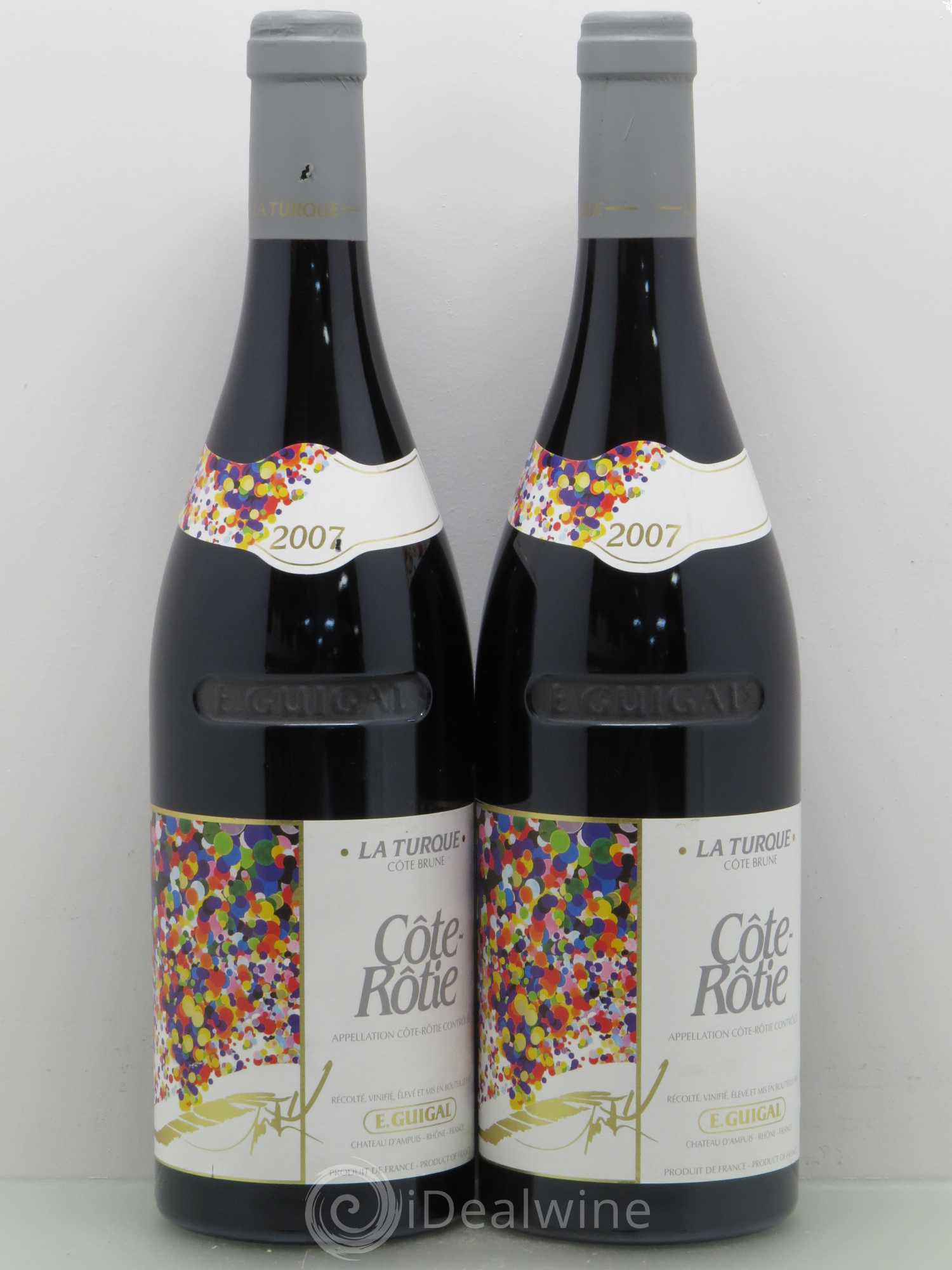Côte-Rôtie La Turque Guigal 2007 - Lot de 2 bouteilles - 0