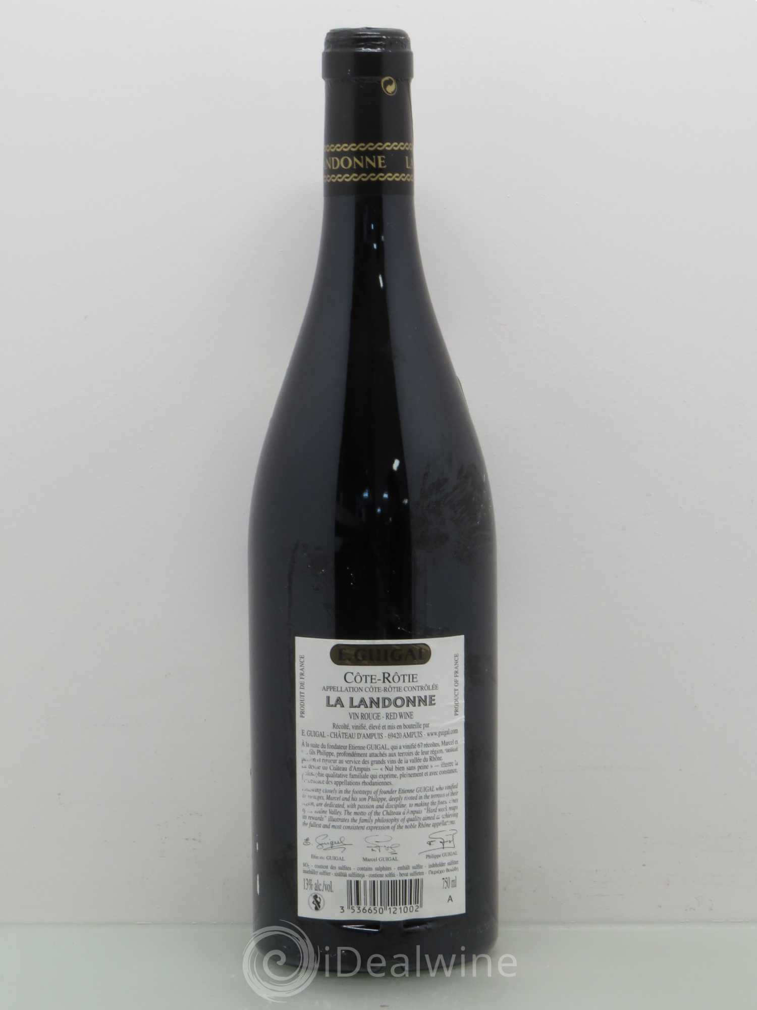 Côte-Rôtie La Landonne Guigal 2007 - Lot de 1 bouteille - 1
