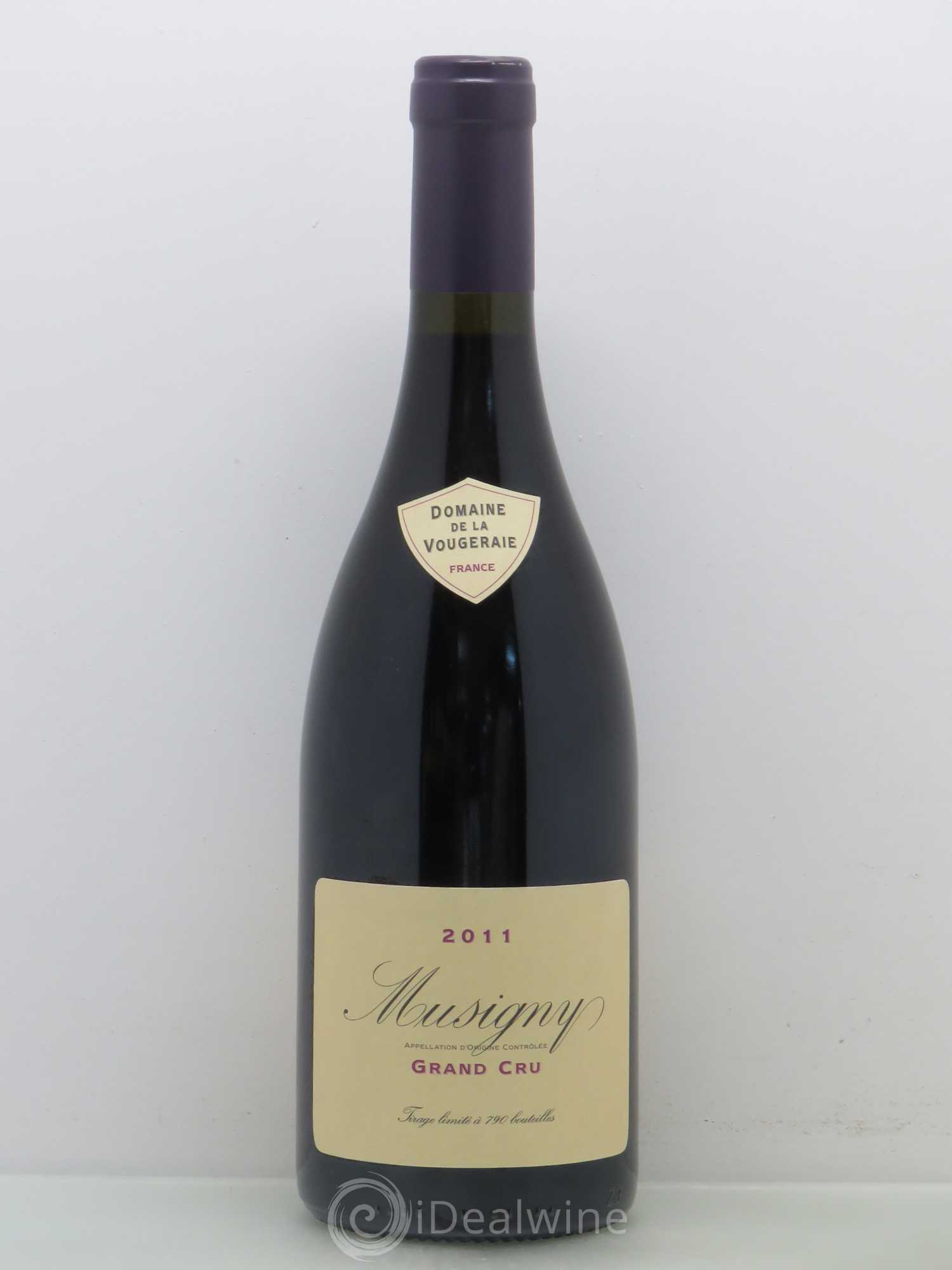Musigny Grand Cru La Vougeraie 2011 - Lot de 1 bouteille - 0