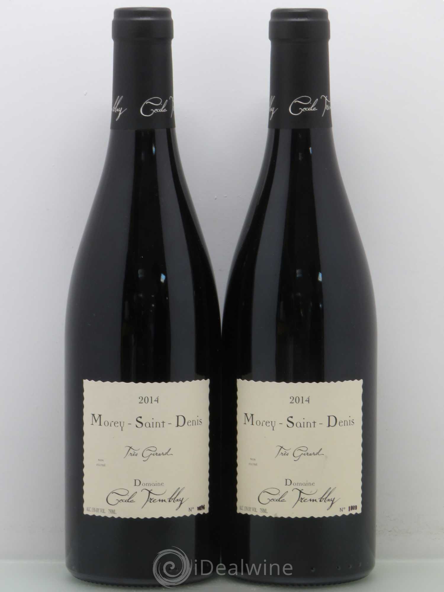 Morey-Saint-Denis Très Girard Cécile Tremblay 2014 - Lot de 2 bouteilles - 0