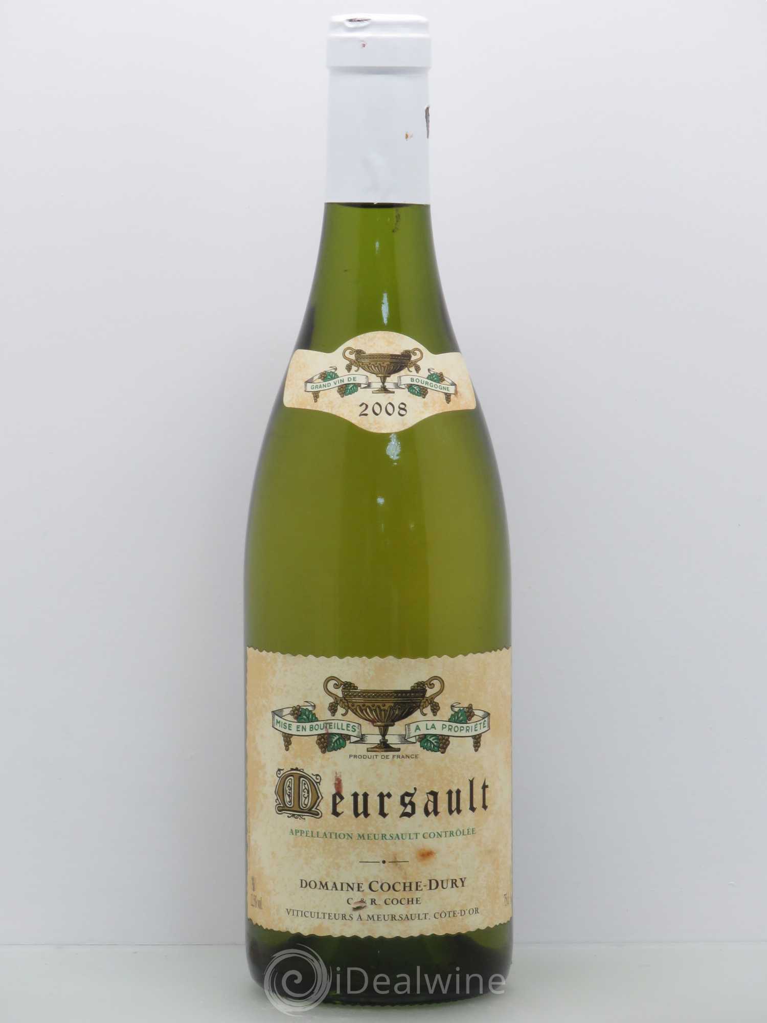 Meursault Coche Dury (Domaine) 2008 - Lot de 1 bouteille - 0
