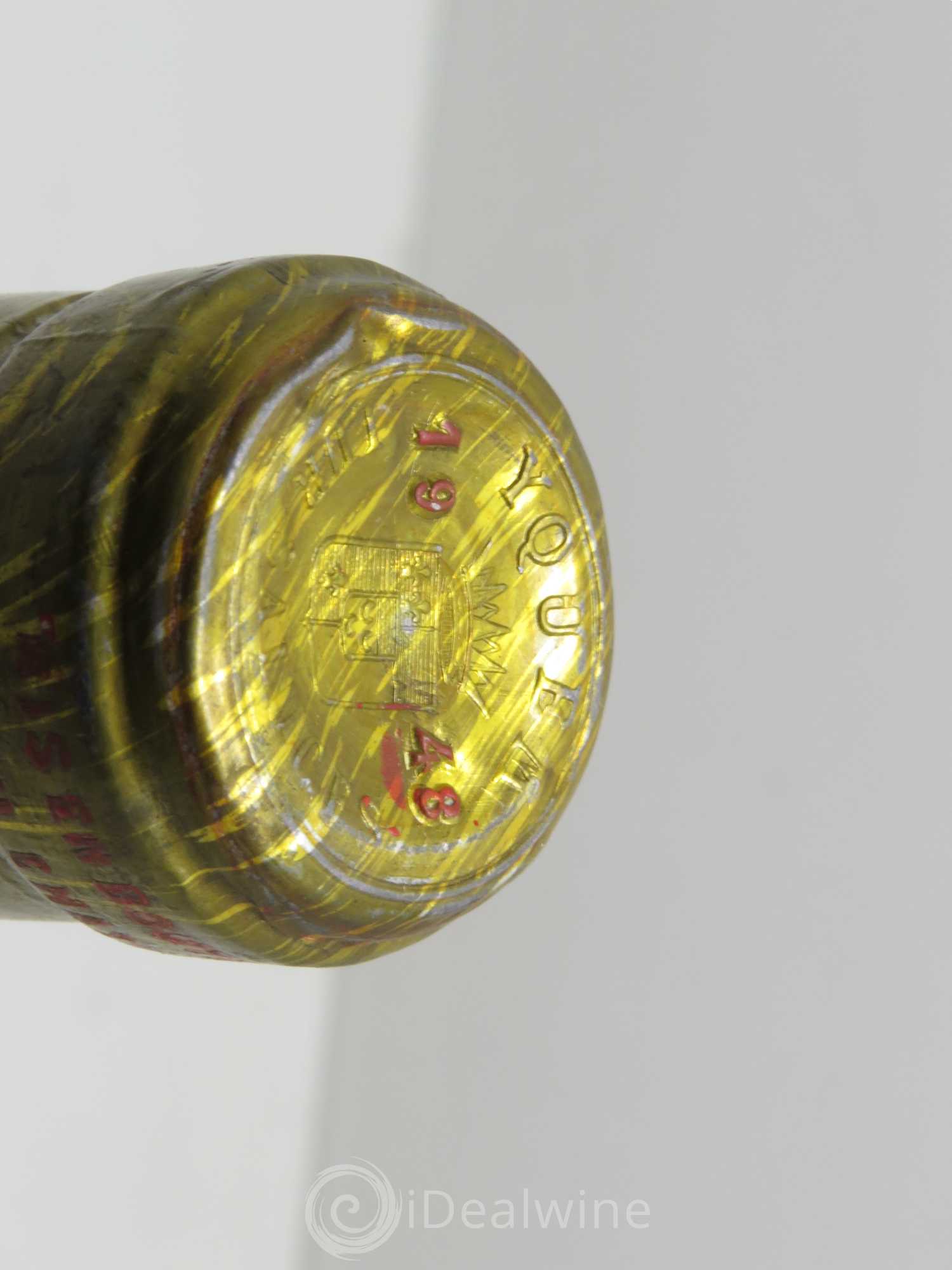 Château d' Yquem 1er Cru Classé Supérieur Rebouché en 2001 1948 - Lot de 1 bouteille - 2