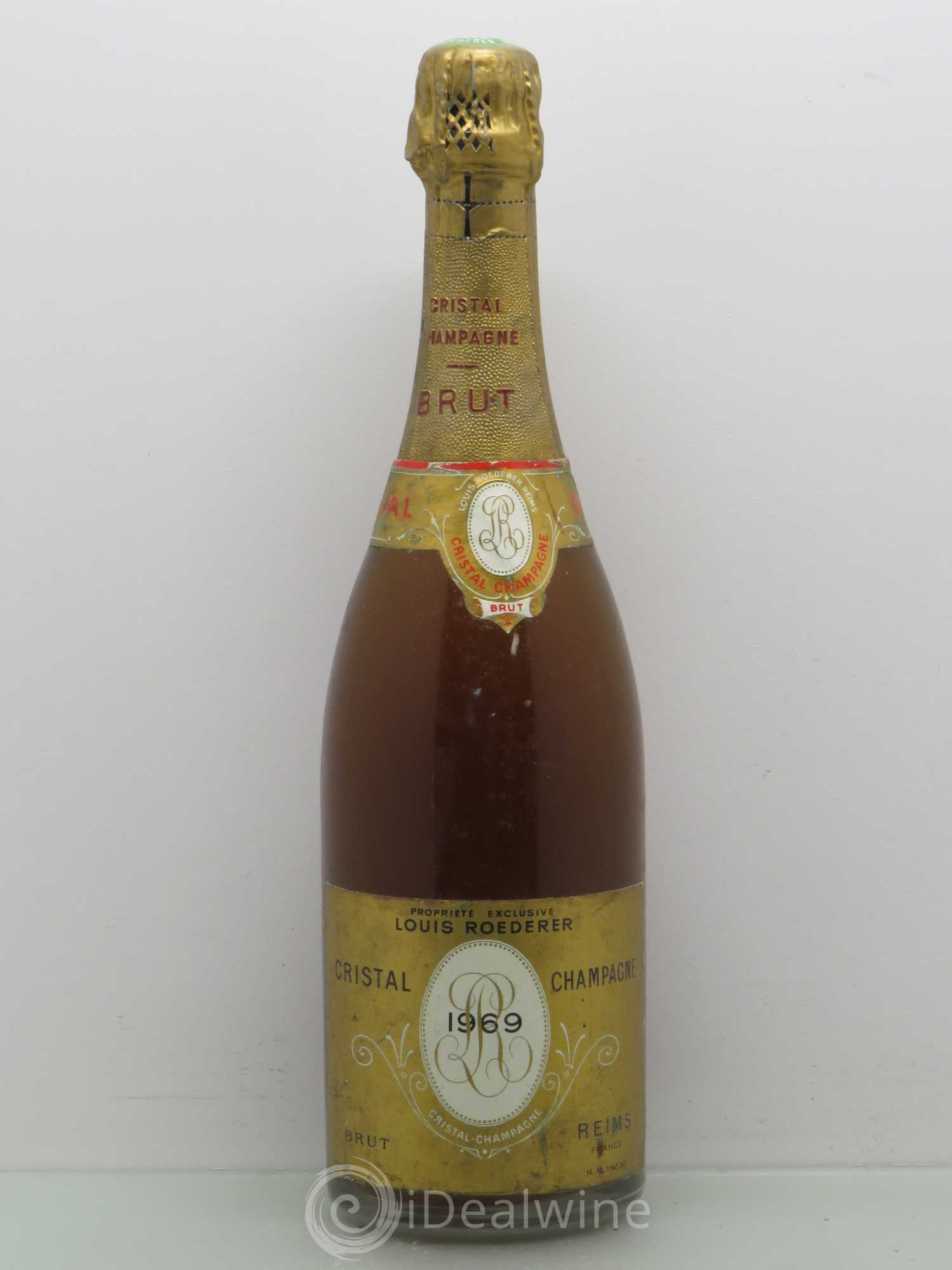 Cristal Louis Roederer 1969 - Lot de 1 bouteille - 0