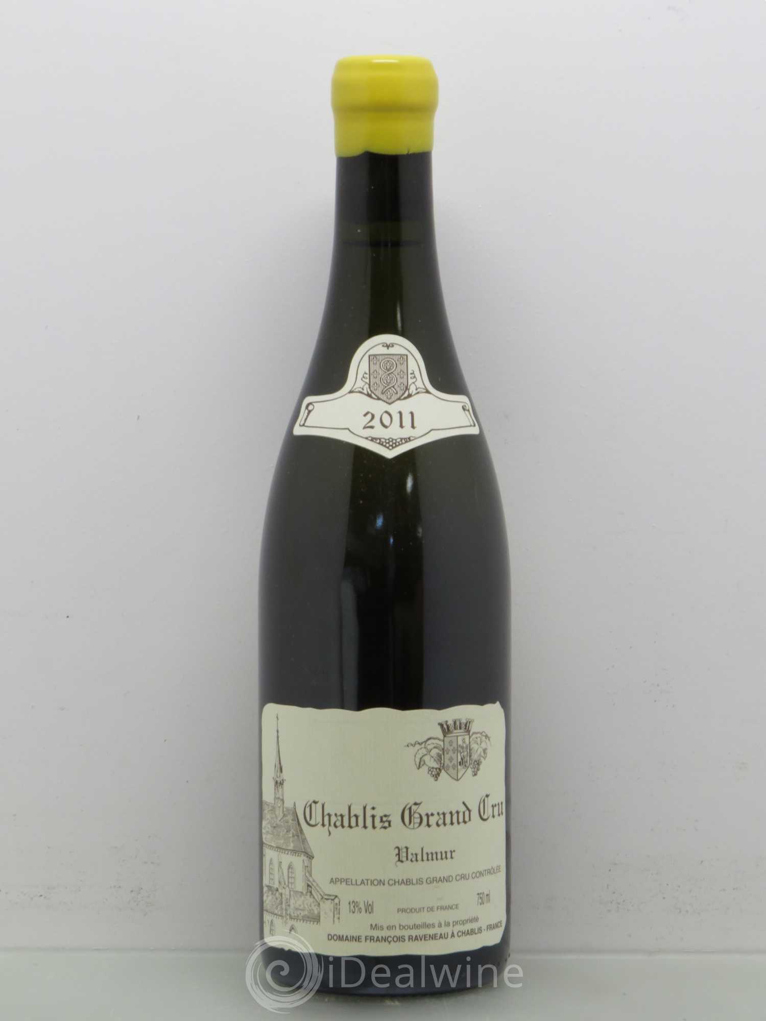 Chablis Grand Cru Valmur Raveneau (Domaine) 2011 - Lot de 1 bouteille - 0