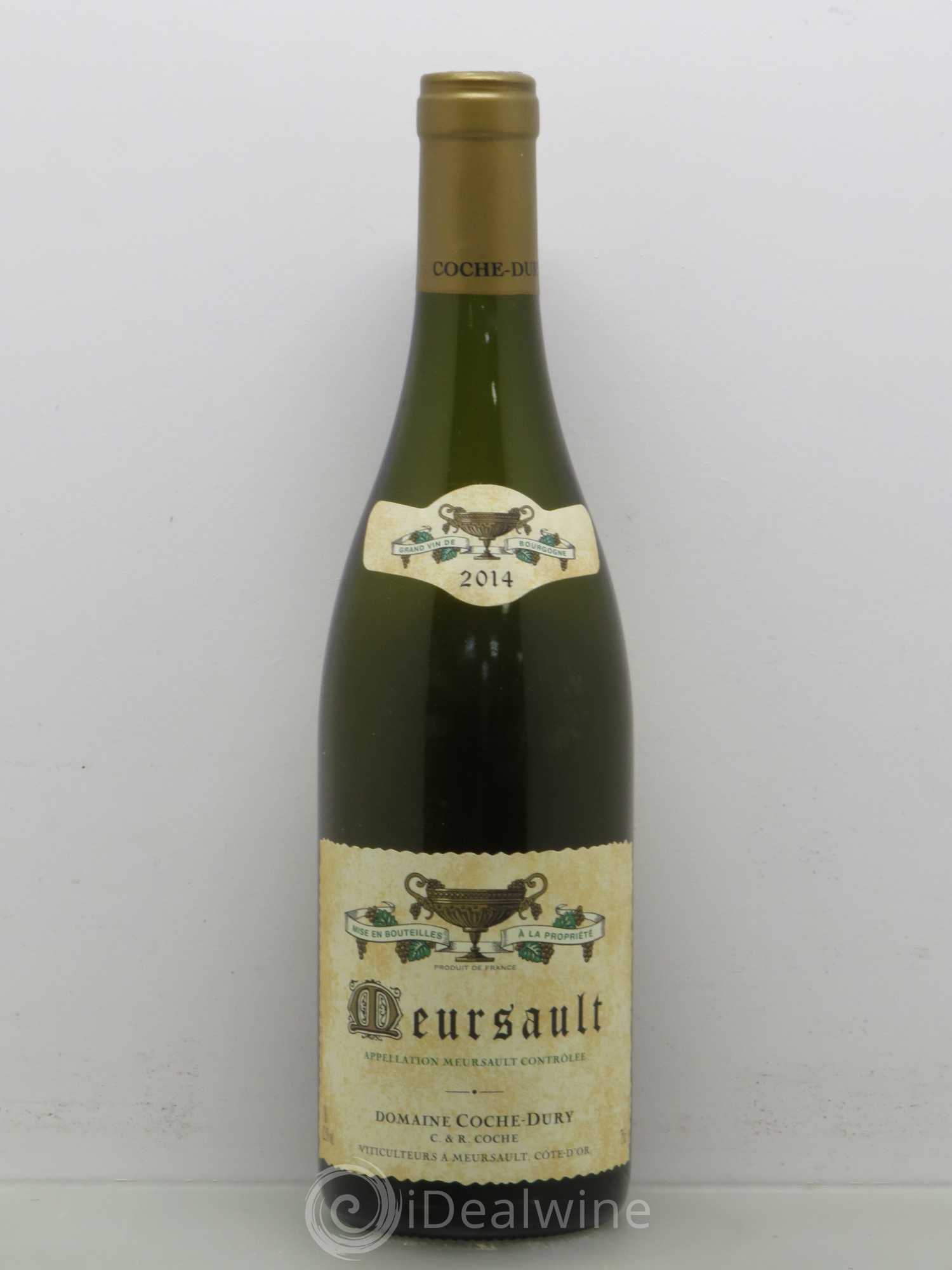Meursault Coche Dury (Domaine) 2014 - Lot de 1 bouteille - 0
