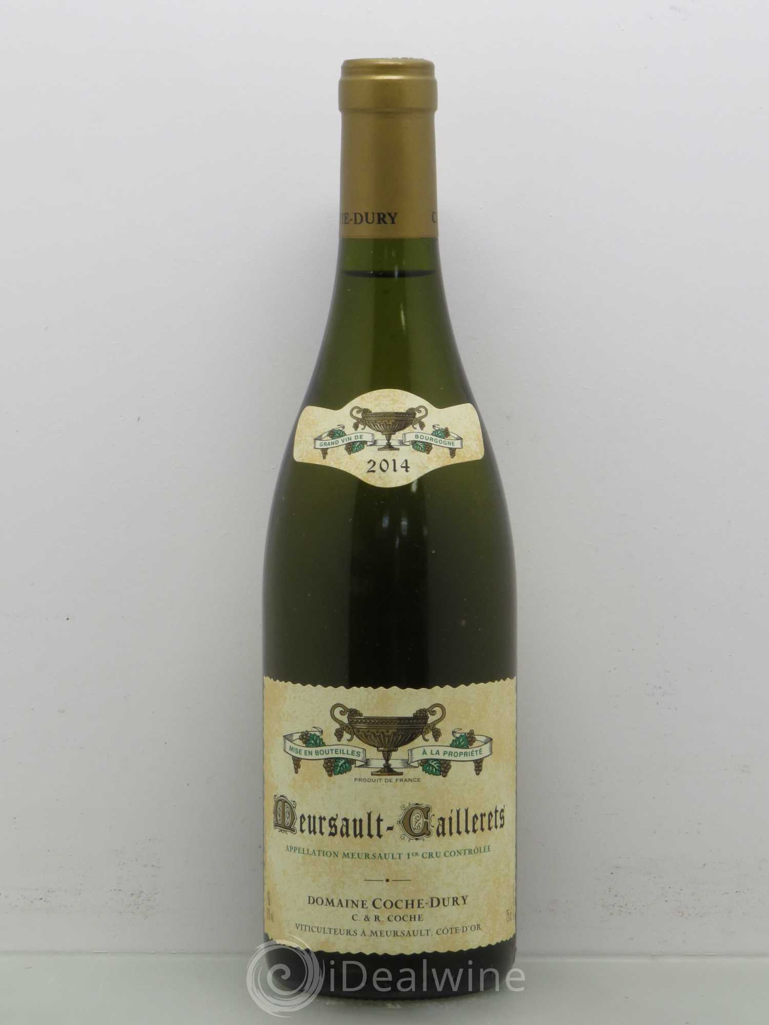 Meursault 1er Cru Caillerets Coche Dury (Domaine) 2014 - Lot de 1 bouteille - 0