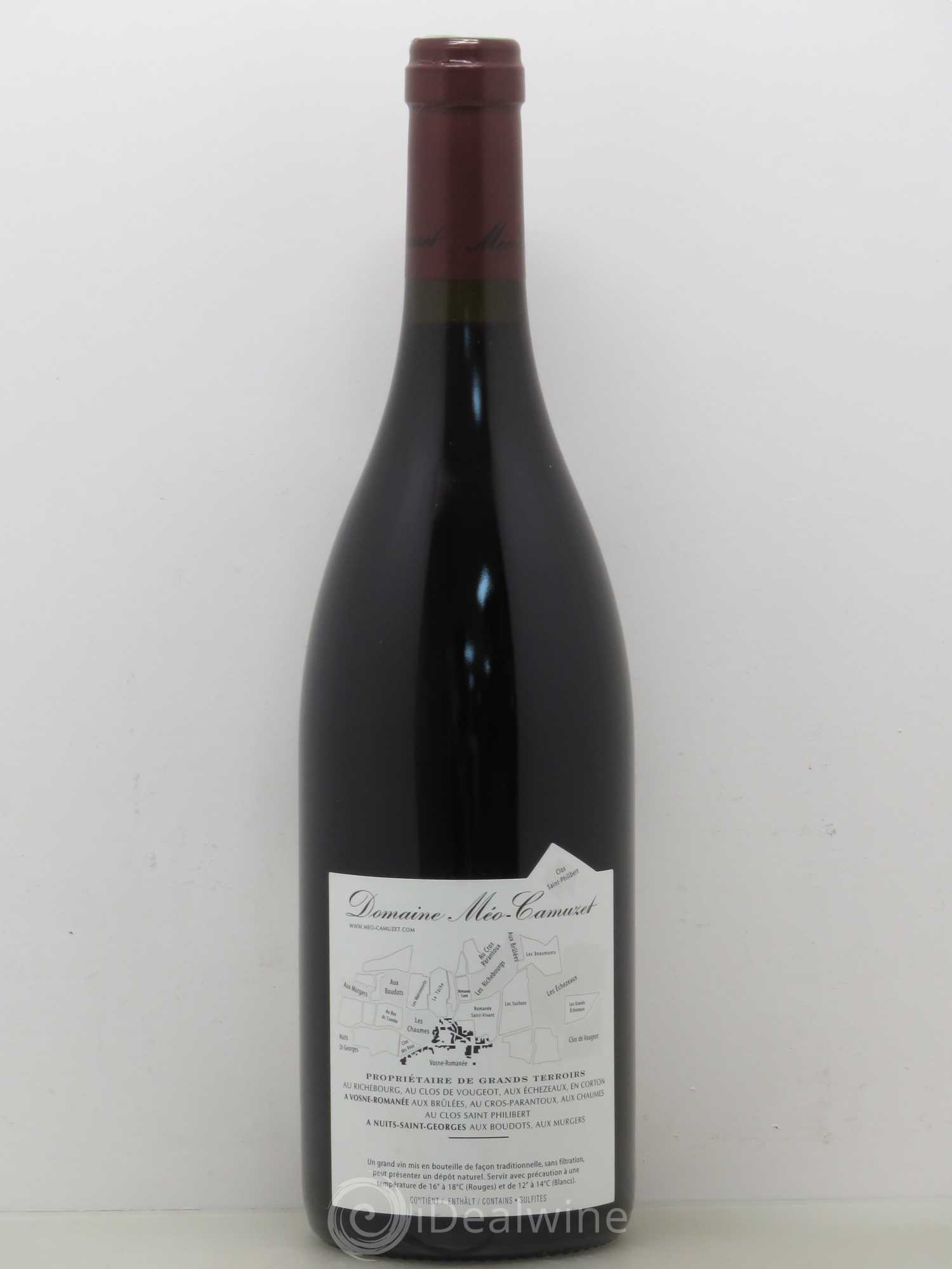 Vosne-Romanée 1er Cru Au Cros Parantoux Méo-Camuzet (Domaine) 2010 - Lot de 1 bouteille - 1