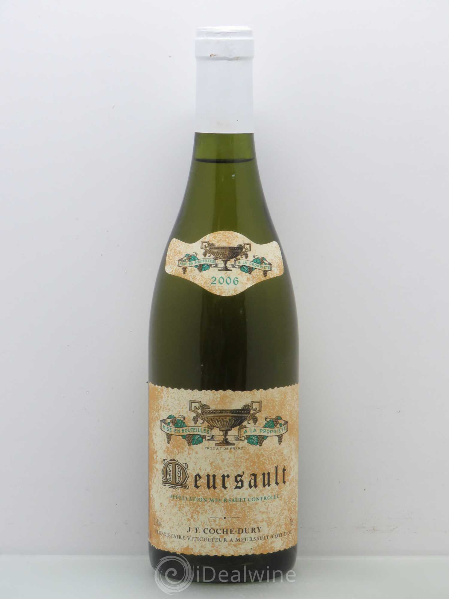 Meursault Coche Dury (Domaine) 2006 - Lot de 1 bouteille - 0