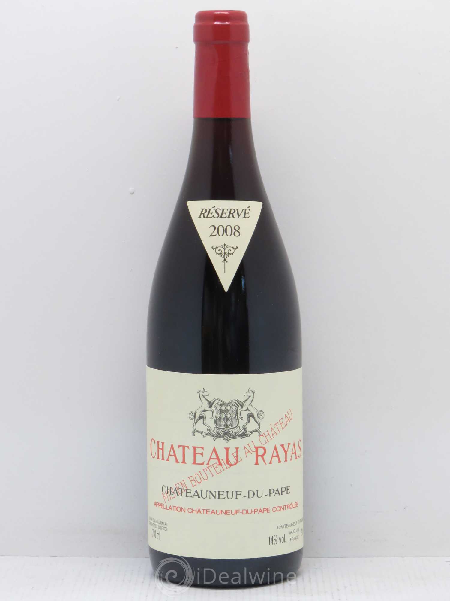 Châteauneuf-du-Pape Château Rayas Emmanuel Reynaud 2008 - Lot de 1 bouteille - 0