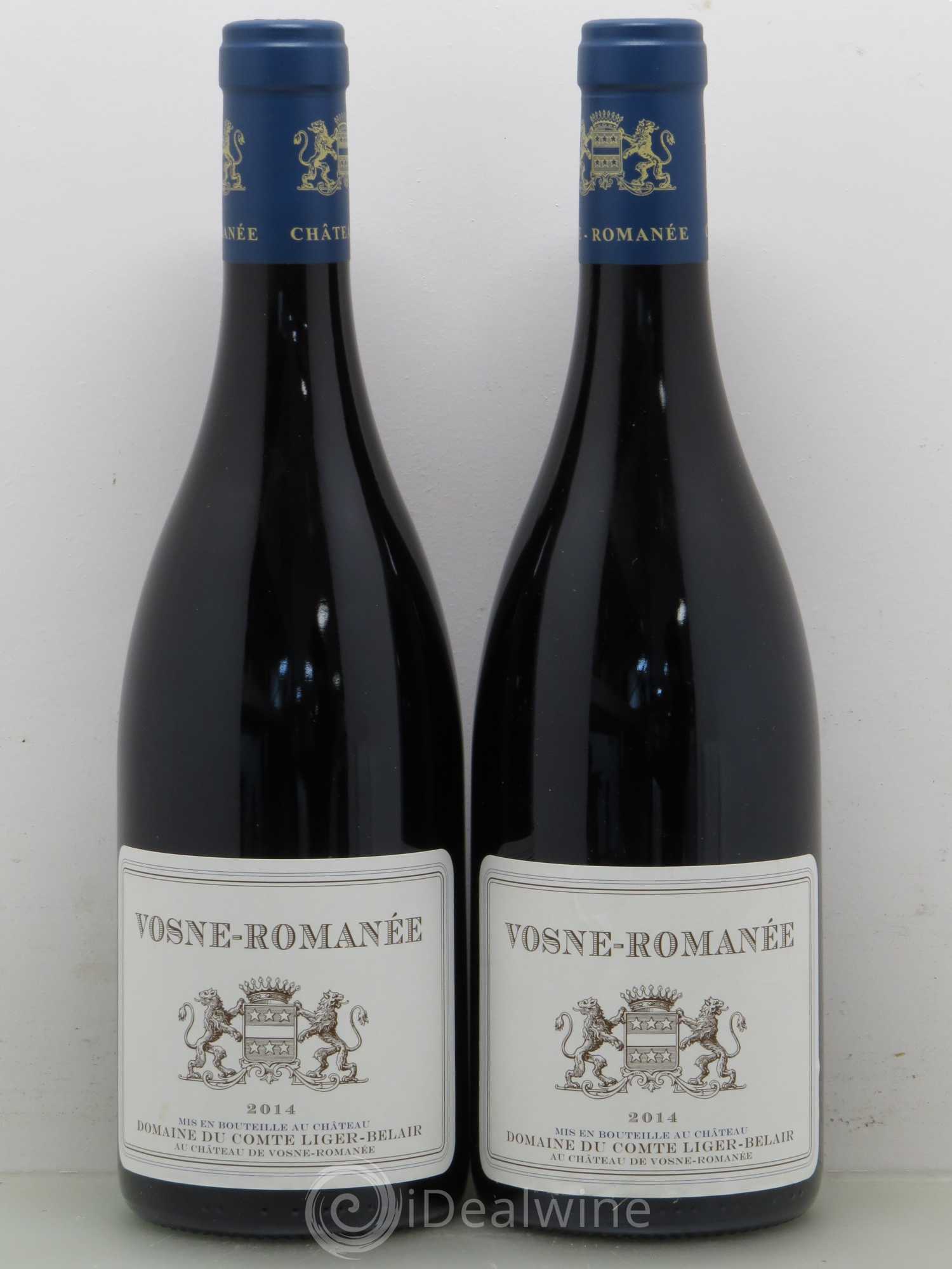 Vosne-Romanée Comte Liger-Belair (Domaine du) 2014 - Lot de 2 bouteilles - 0