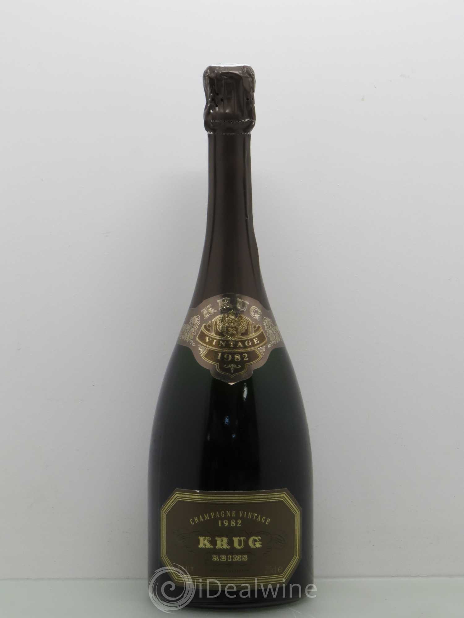 Vintage Krug 1982 - Lot de 1 bouteille - 0