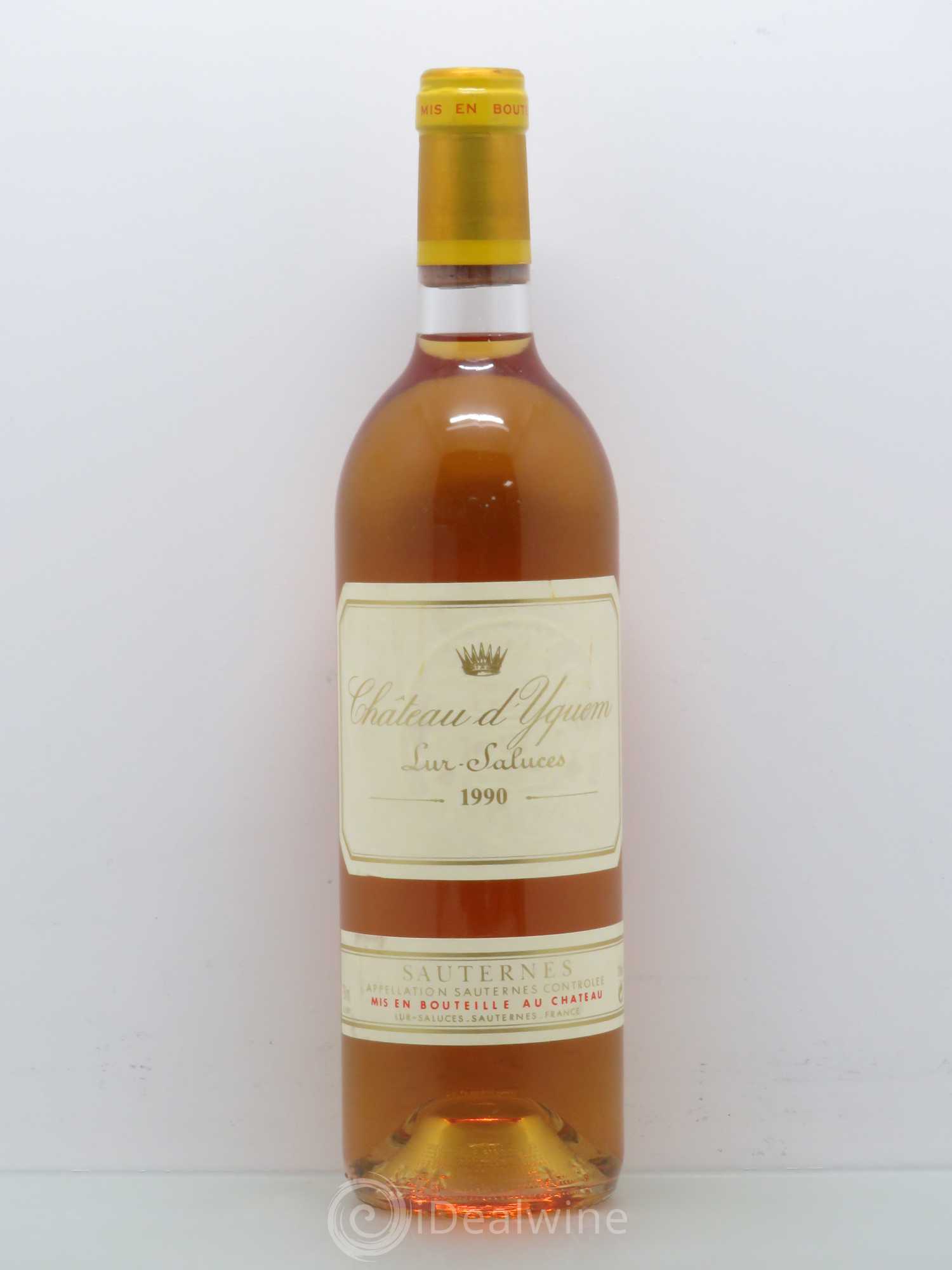 Château d' Yquem 1er Cru Classé Supérieur 1990 - Lotto di 1 bottiglia - 0