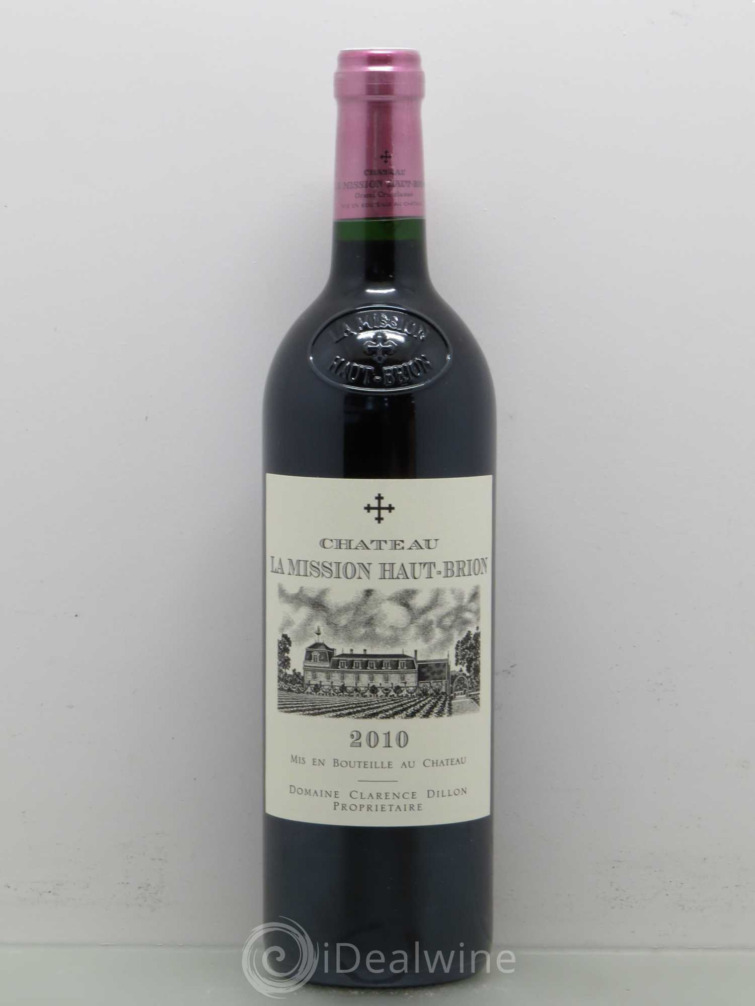 Château la Mission Haut-Brion Cru Classé de Graves 2010 - Lot de 1 bouteille - 0