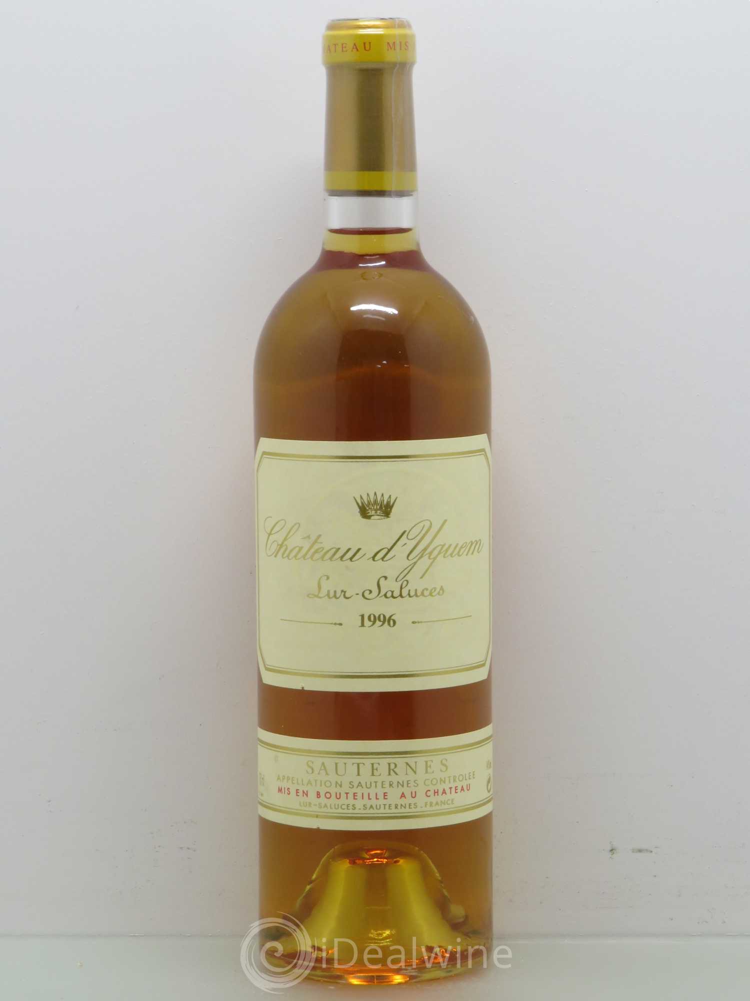 Château d' Yquem 1er Cru Classé Supérieur (senza prezzo di riserva) 1996 - Lotto di 1 bottiglia - 0