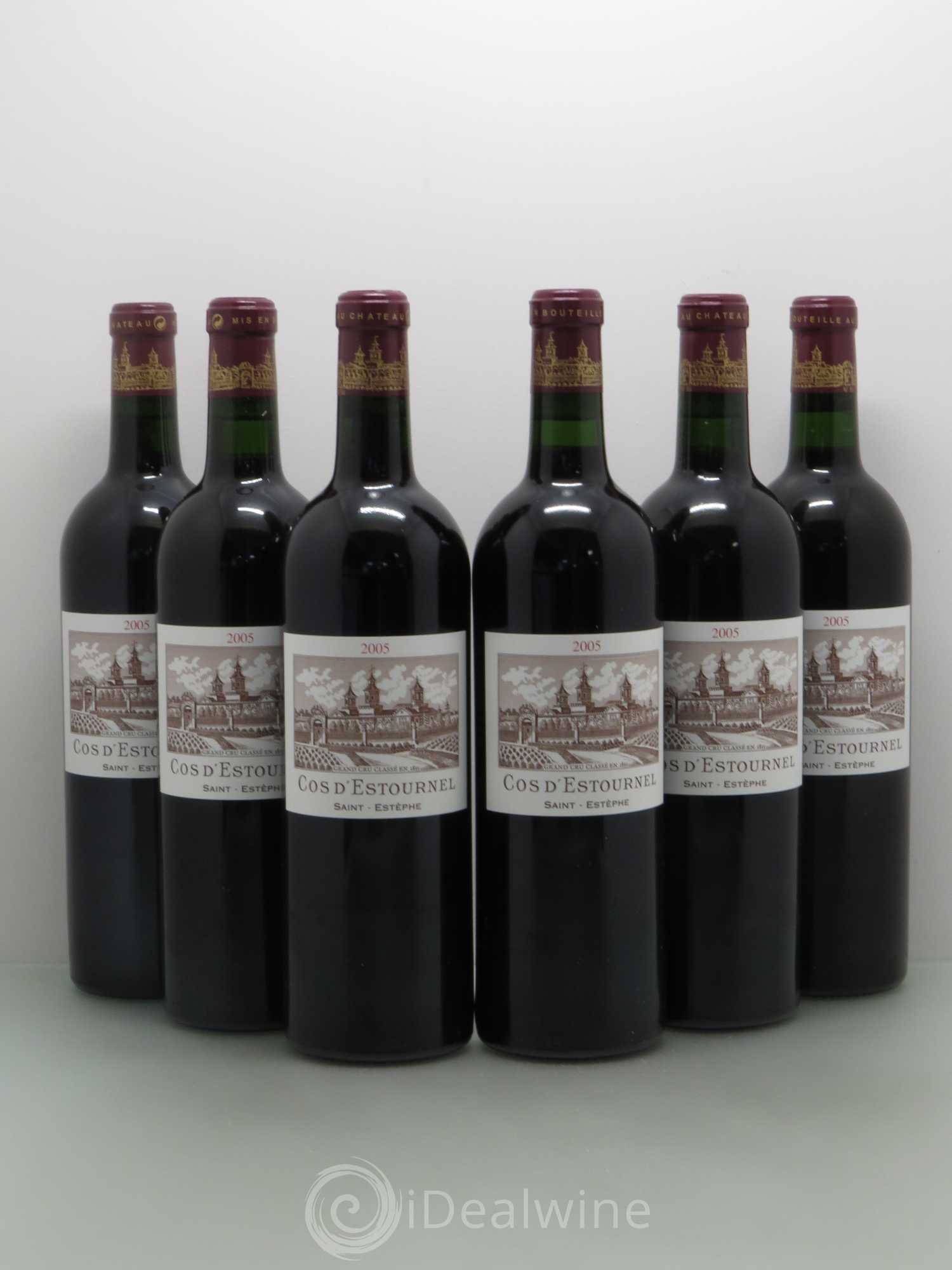 Cos d'Estournel 2ème Grand Cru Classé 2005 - Lot de 6 bouteilles - 0