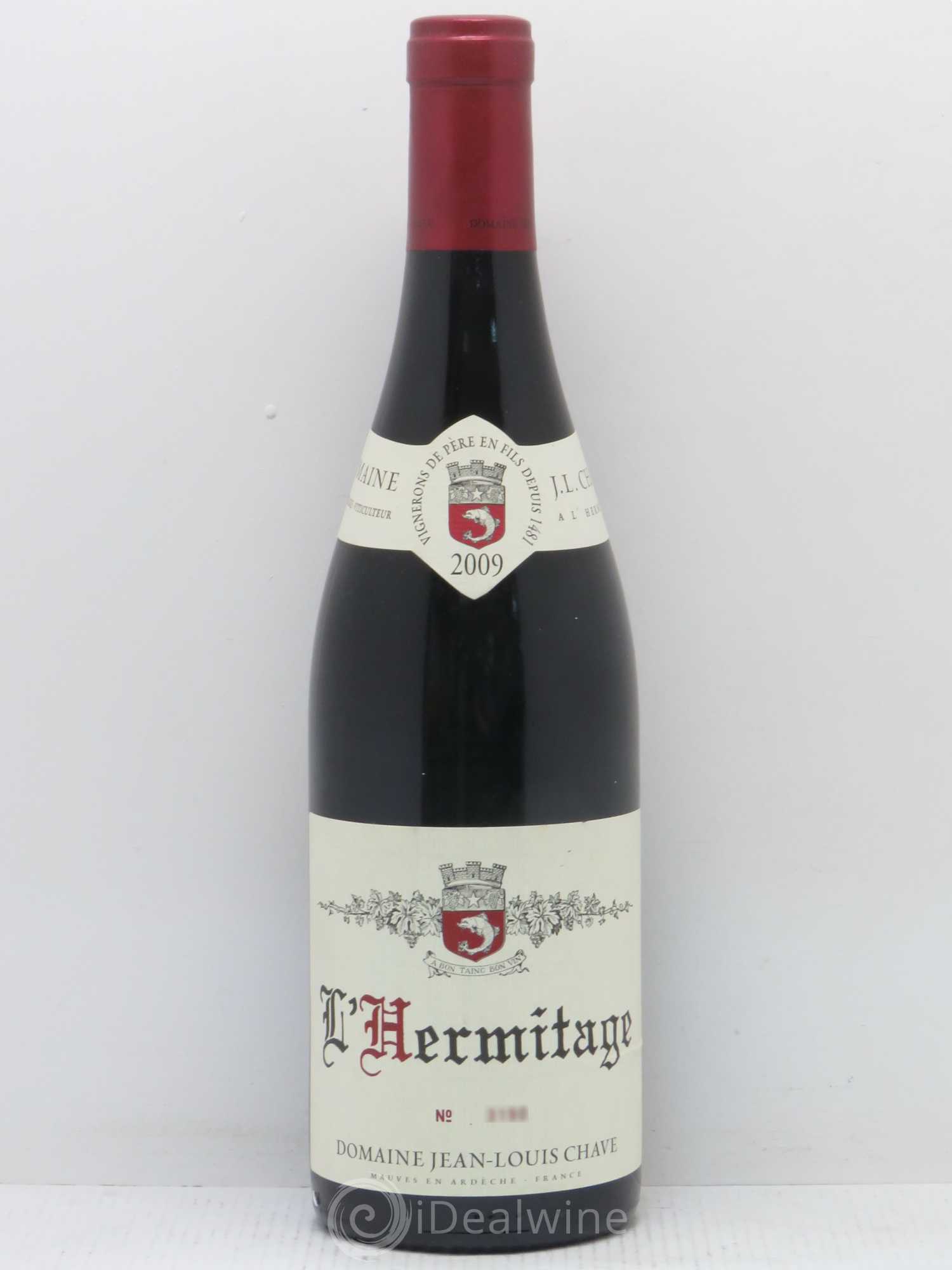 Hermitage Jean-Louis Chave 2009 - Lot de 1 bouteille - 0