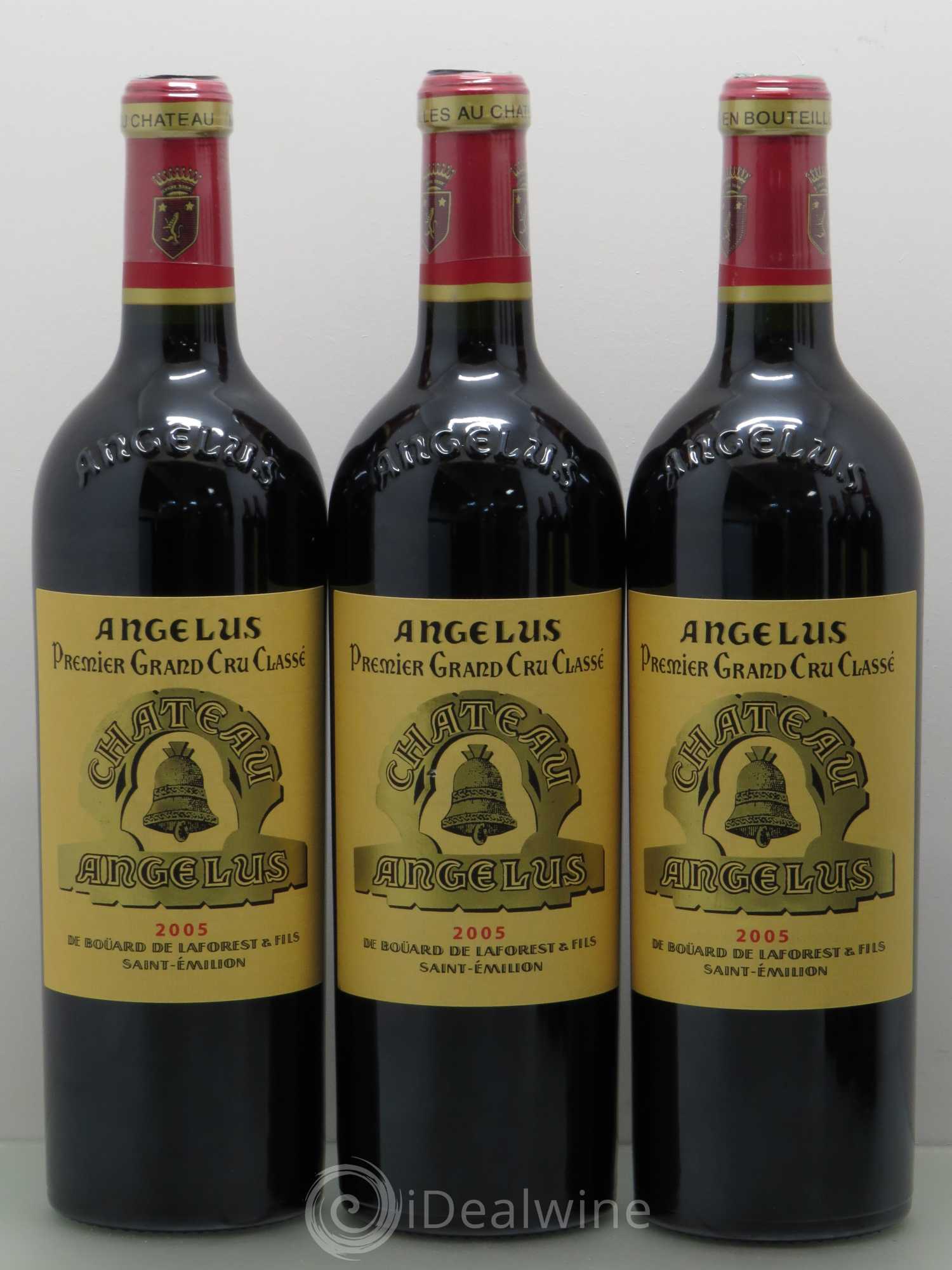 Château Angélus 1er Grand Cru Classé A 2005 - Lot de 6 bouteilles - 1