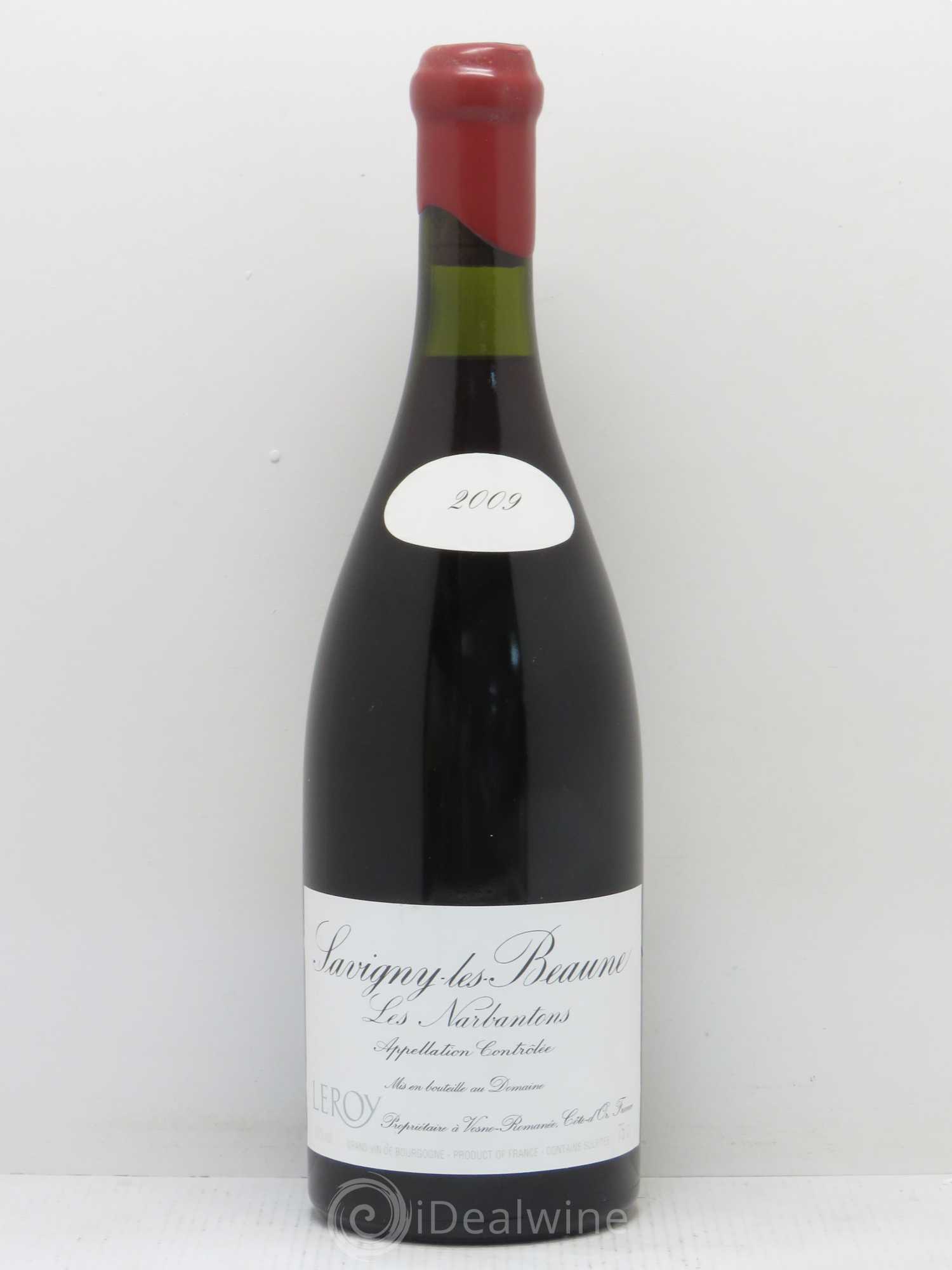 Savigny-lès-Beaune 1er Cru Les Narbantons Leroy (Domaine) 2009 - Lot de 1 bouteille - 0