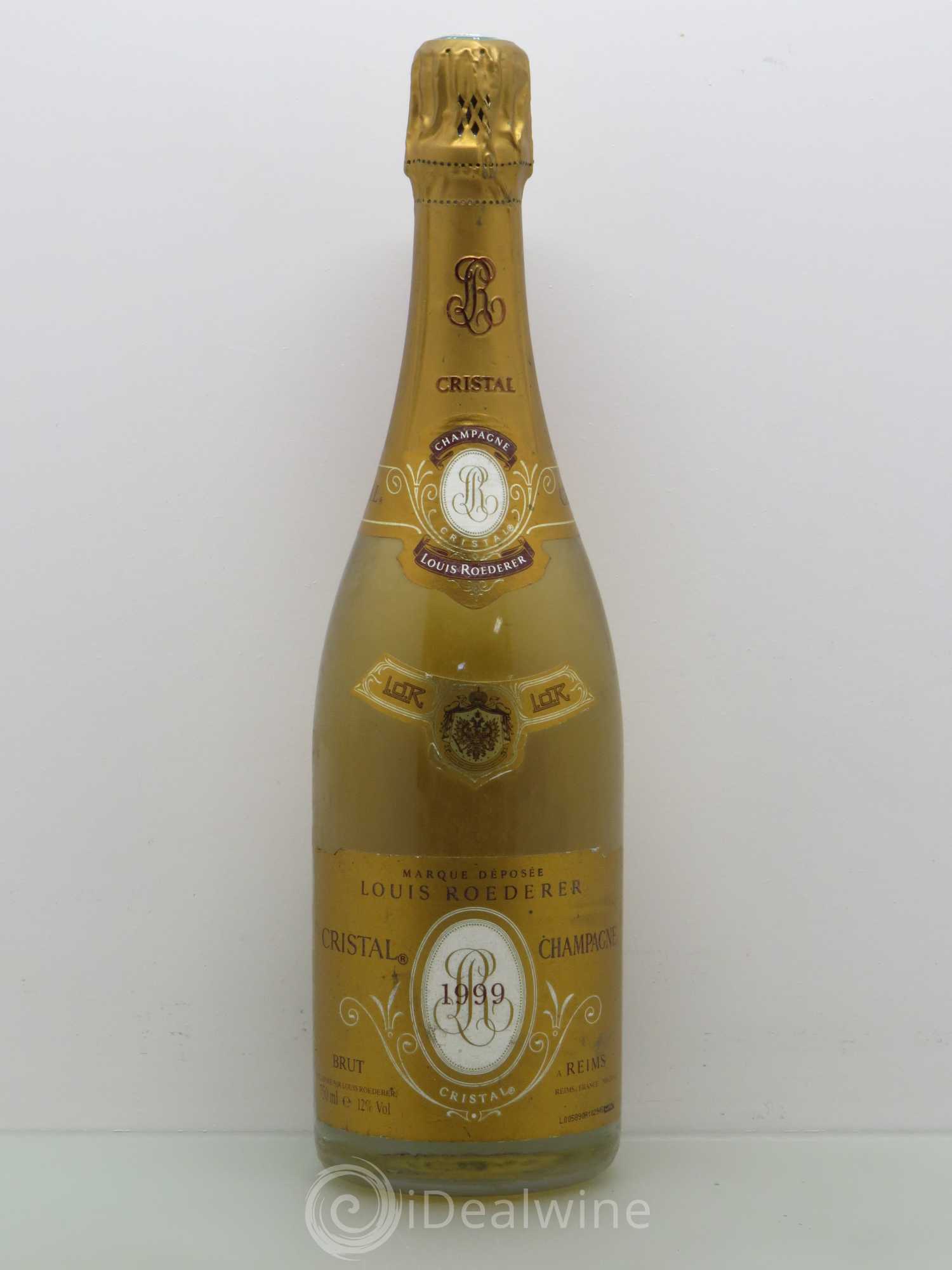 Cristal Louis Roederer 1999 - Lot de 1 bouteille - 0