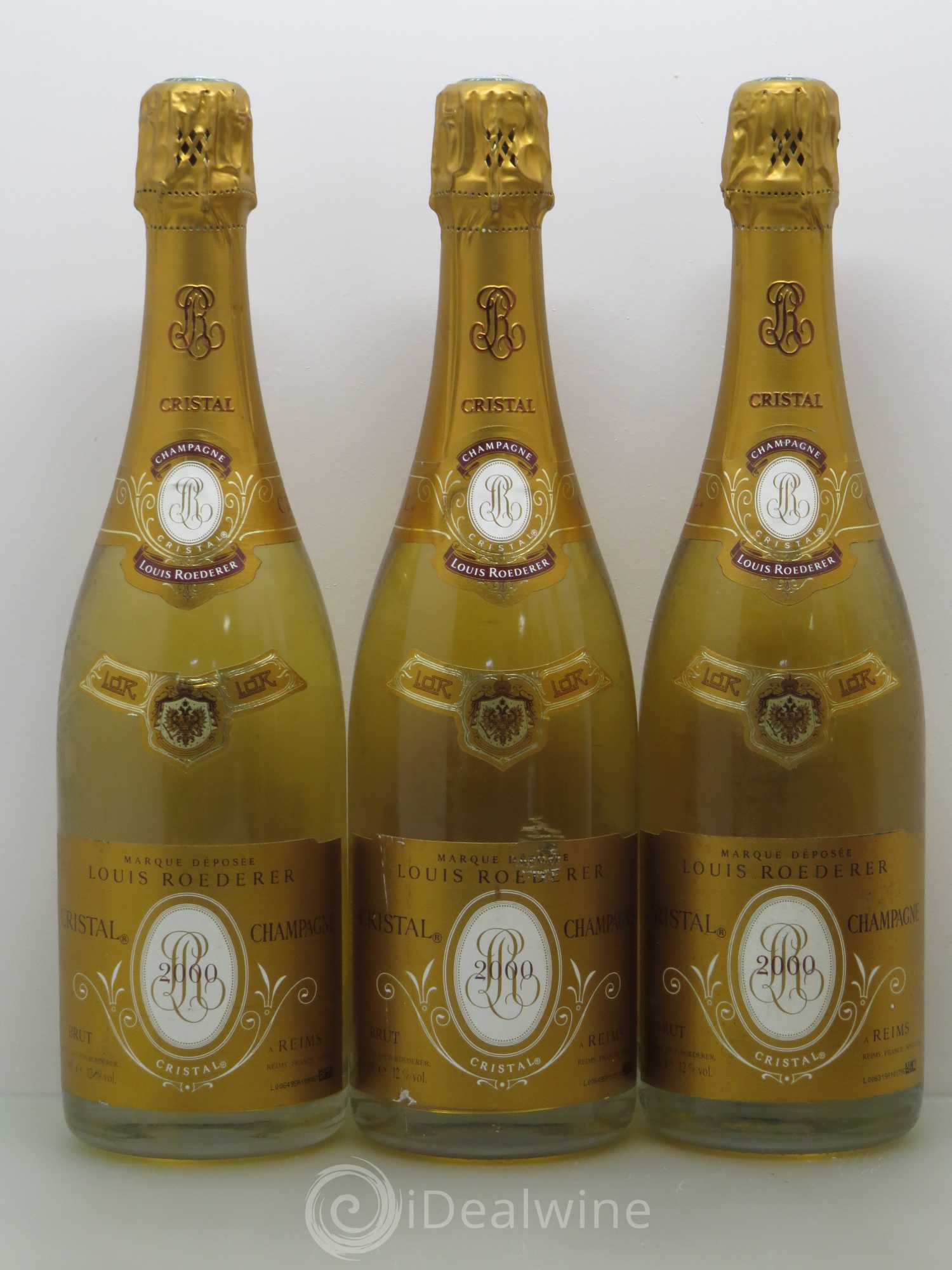 Cristal Louis Roederer 2000 - Lot de 6 bouteilles - 1