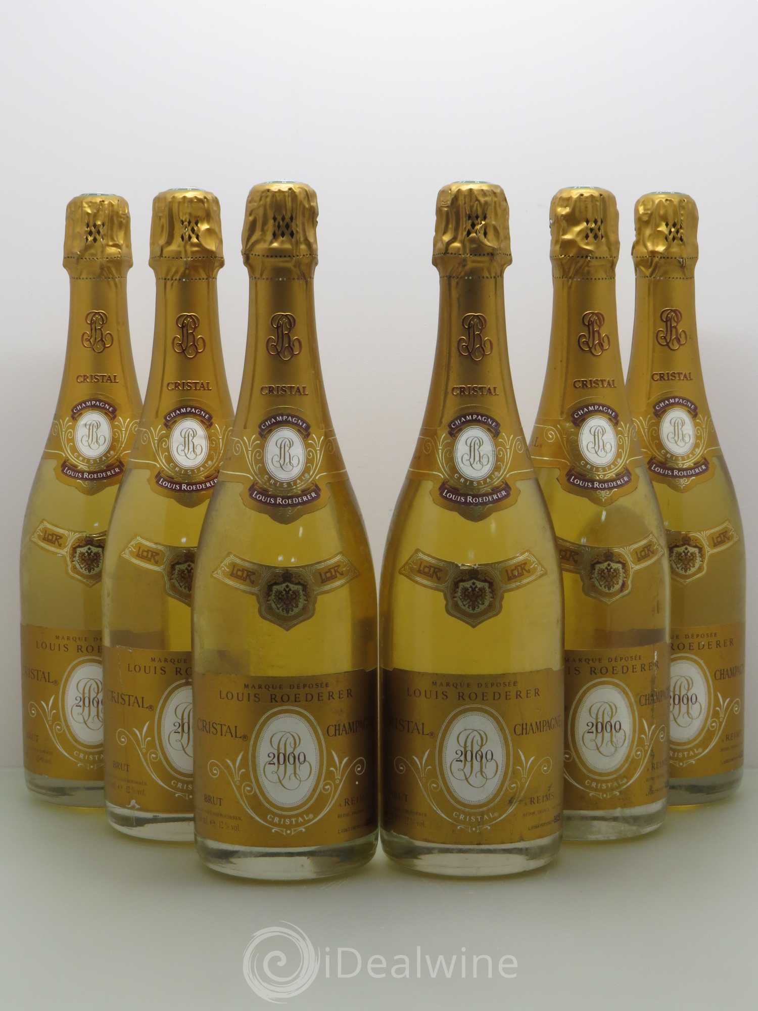 Cristal Louis Roederer 2000 - Lot de 6 bouteilles - 0