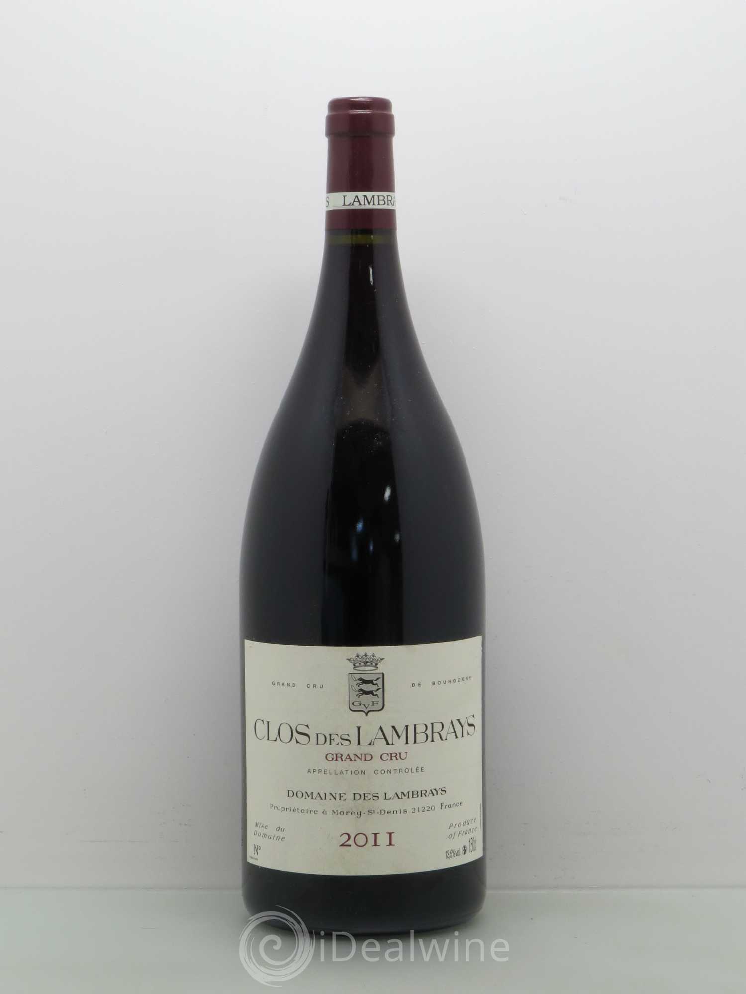 Clos des Lambrays Grand Cru Domaine des Lambrays 2011 - Lot de 1 magnum - 0