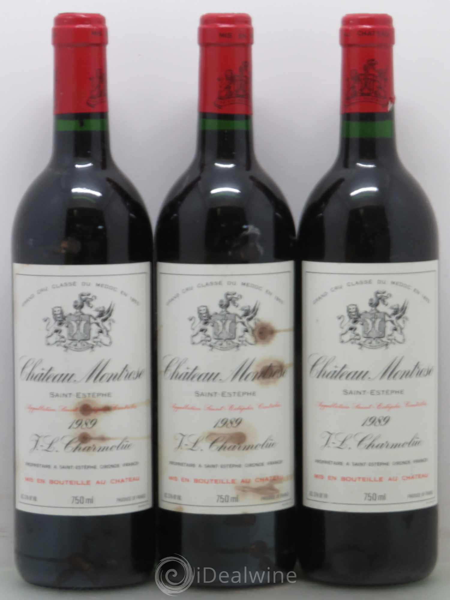 Château Montrose 2ème Grand Cru Classé 1989 - Lot de 6 bouteilles - 2