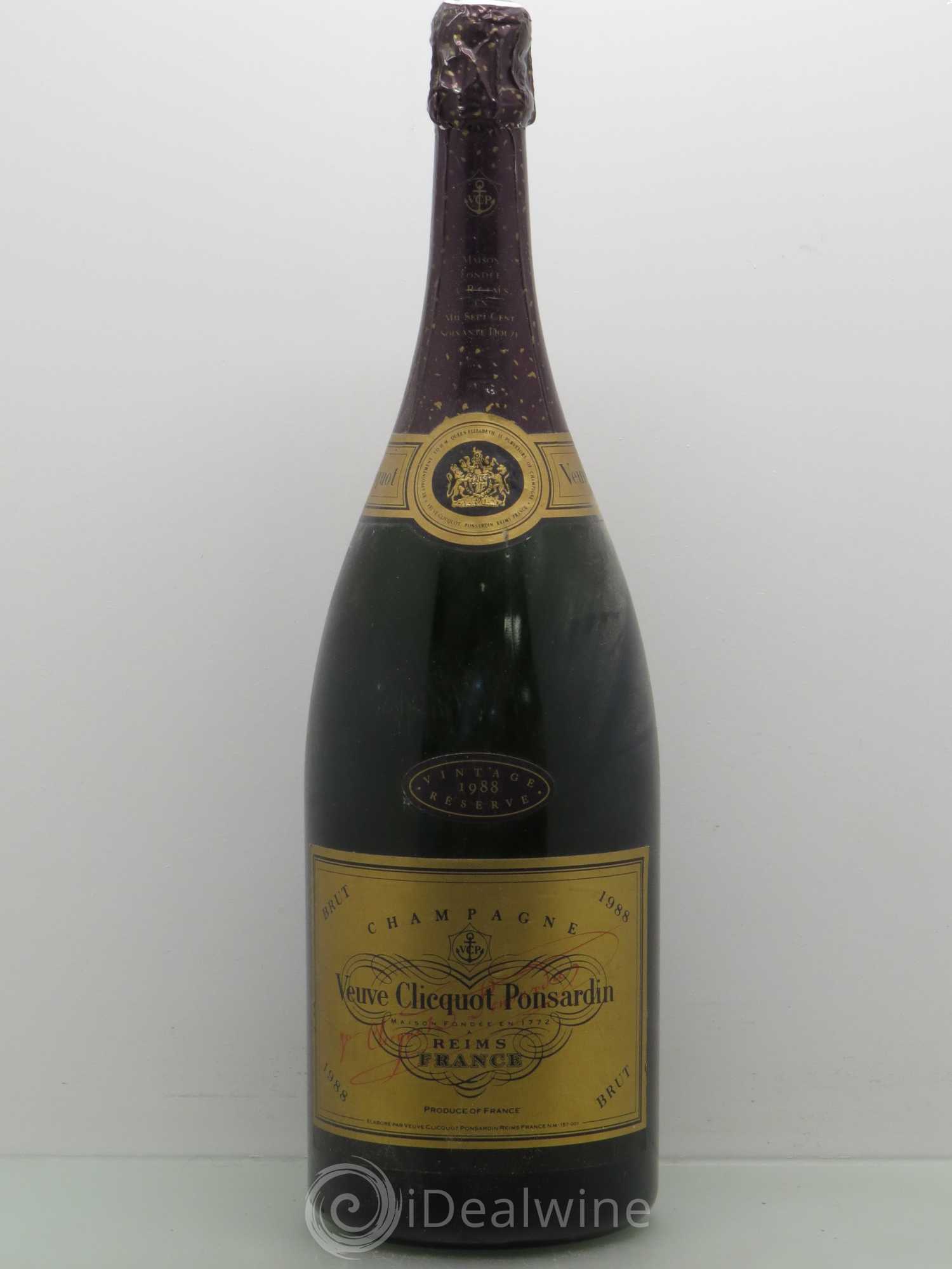 Vintage Veuve Clicquot 1988 - Lot de 1 magnum - 0