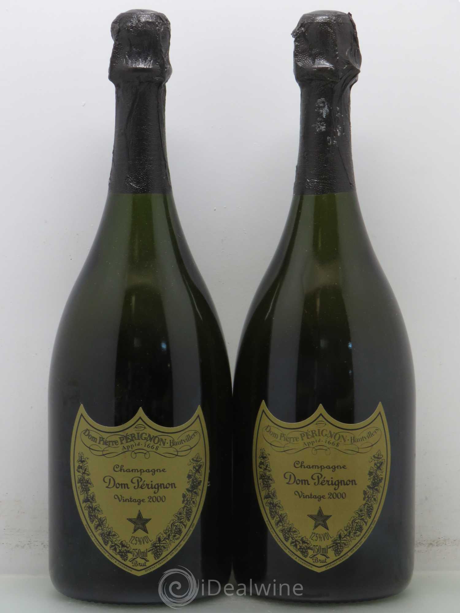 Brut Dom Pérignon 2000 - Lot de 2 bouteilles - 0