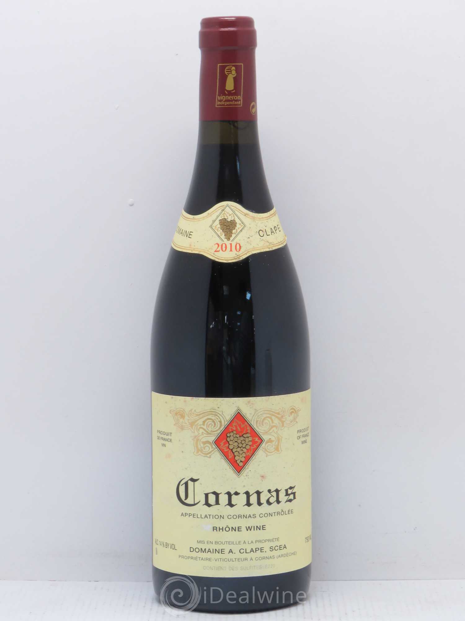 Cornas Auguste Clape 2010 - Lot de 1 bouteille - 0