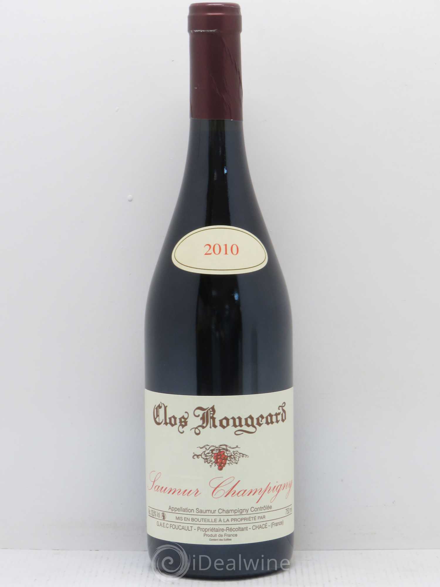 Saumur-Champigny Clos Rougeard 2010 - Lot de 1 bouteille - 0