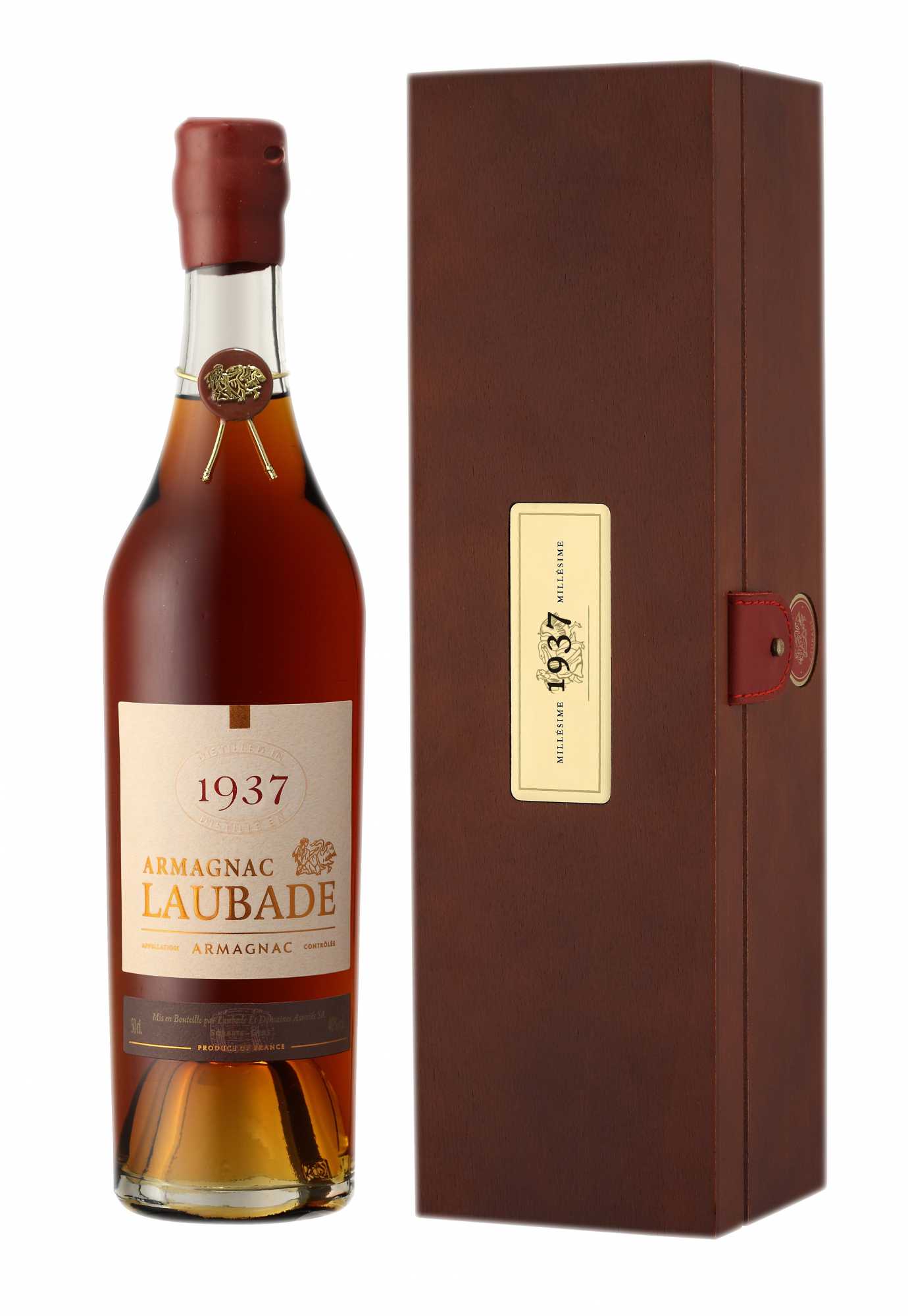 Bas-Armagnac Château de Laubade 1937 - Lot de 1 bouteille - 0