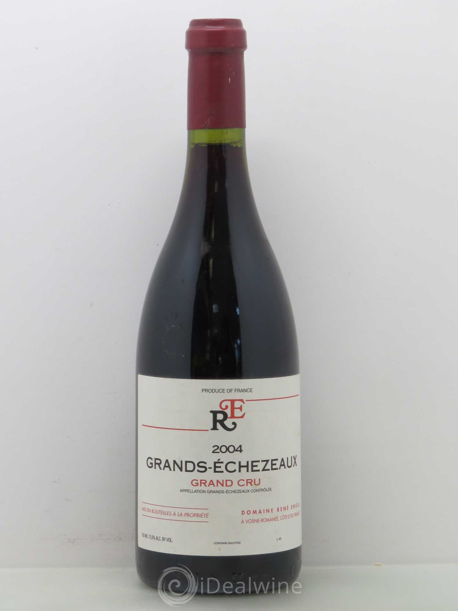 Grands-Echezeaux Grand Cru Domaine René Engel - Domaine Eugénie 2004 - Lot de 1 bouteille - 0
