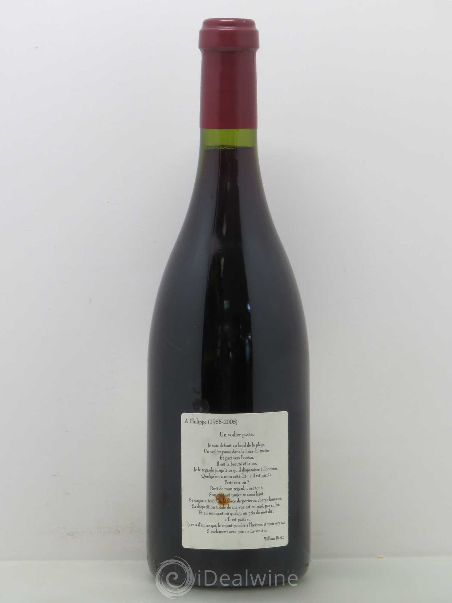 Grands-Echezeaux Grand Cru Domaine René Engel - Domaine Eugénie 2004 - Lot de 1 bouteille - 1