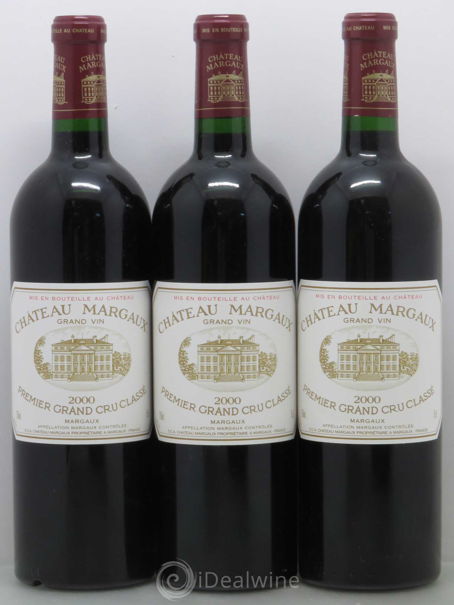 Château Margaux 1er Grand Cru Classé 2000 - Lot de 6 bouteilles - 2