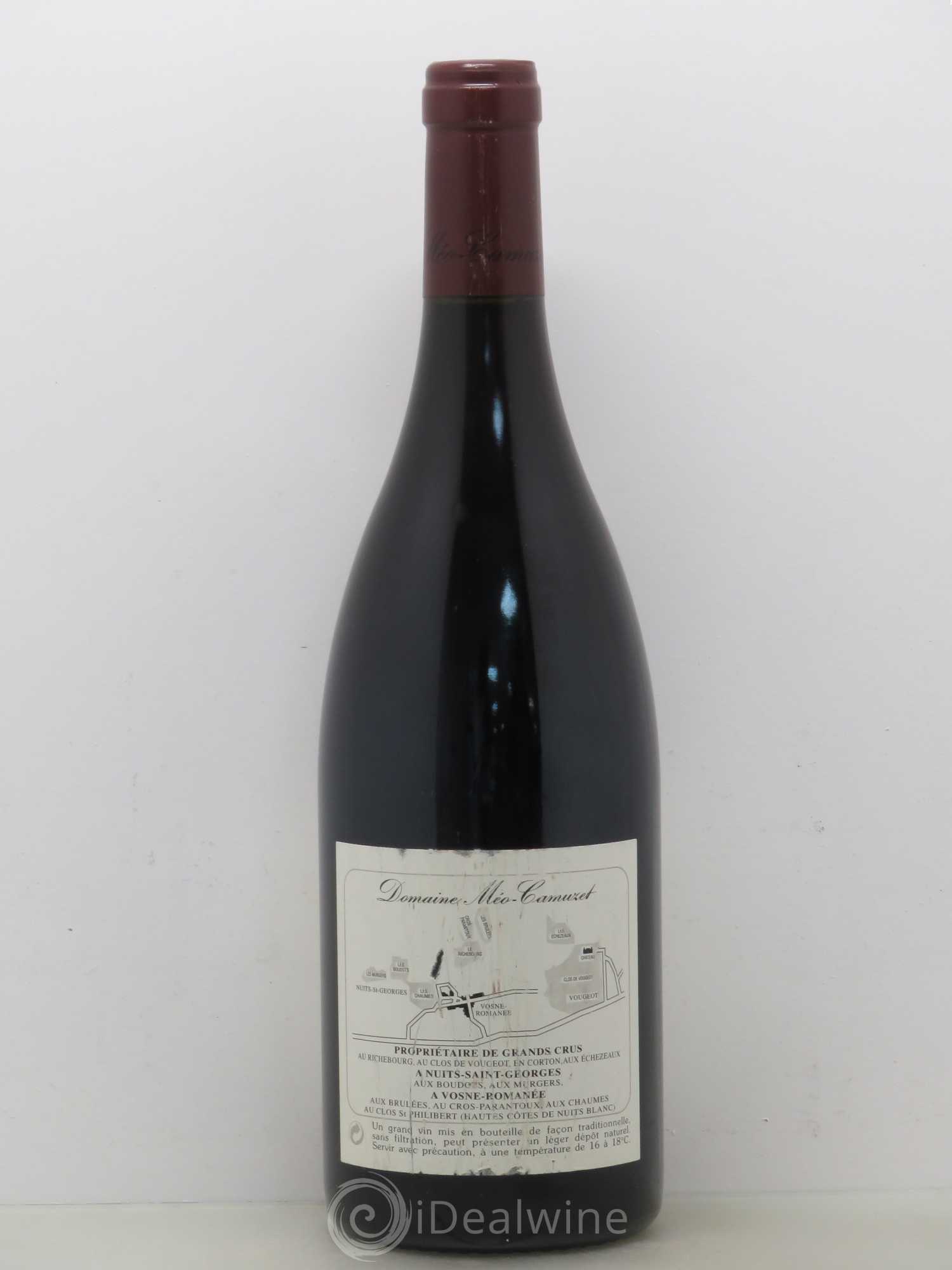 Vosne-Romanée 1er Cru Au Cros Parantoux Méo-Camuzet (Domaine) 1998 - Lot de 1 bouteille - 1