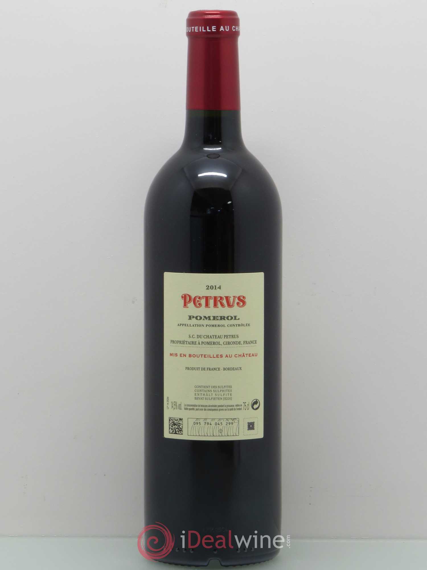 Petrus 2014 - Lot de 1 bouteille - 1