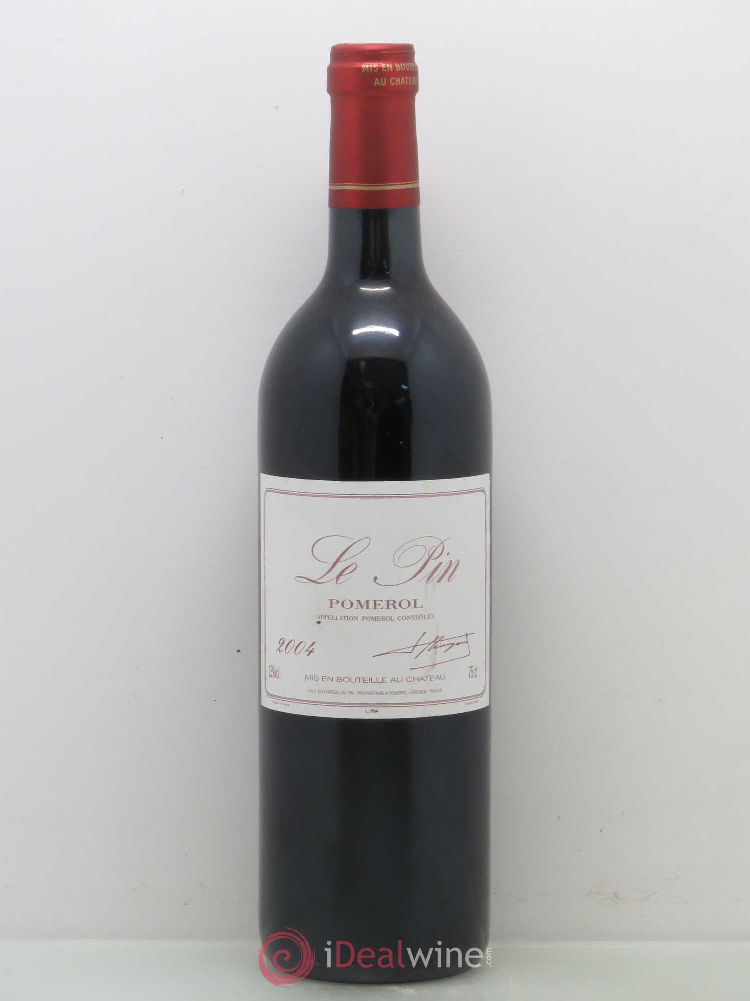 Château Le Pin 2004 - Lot de 1 bouteille - 0