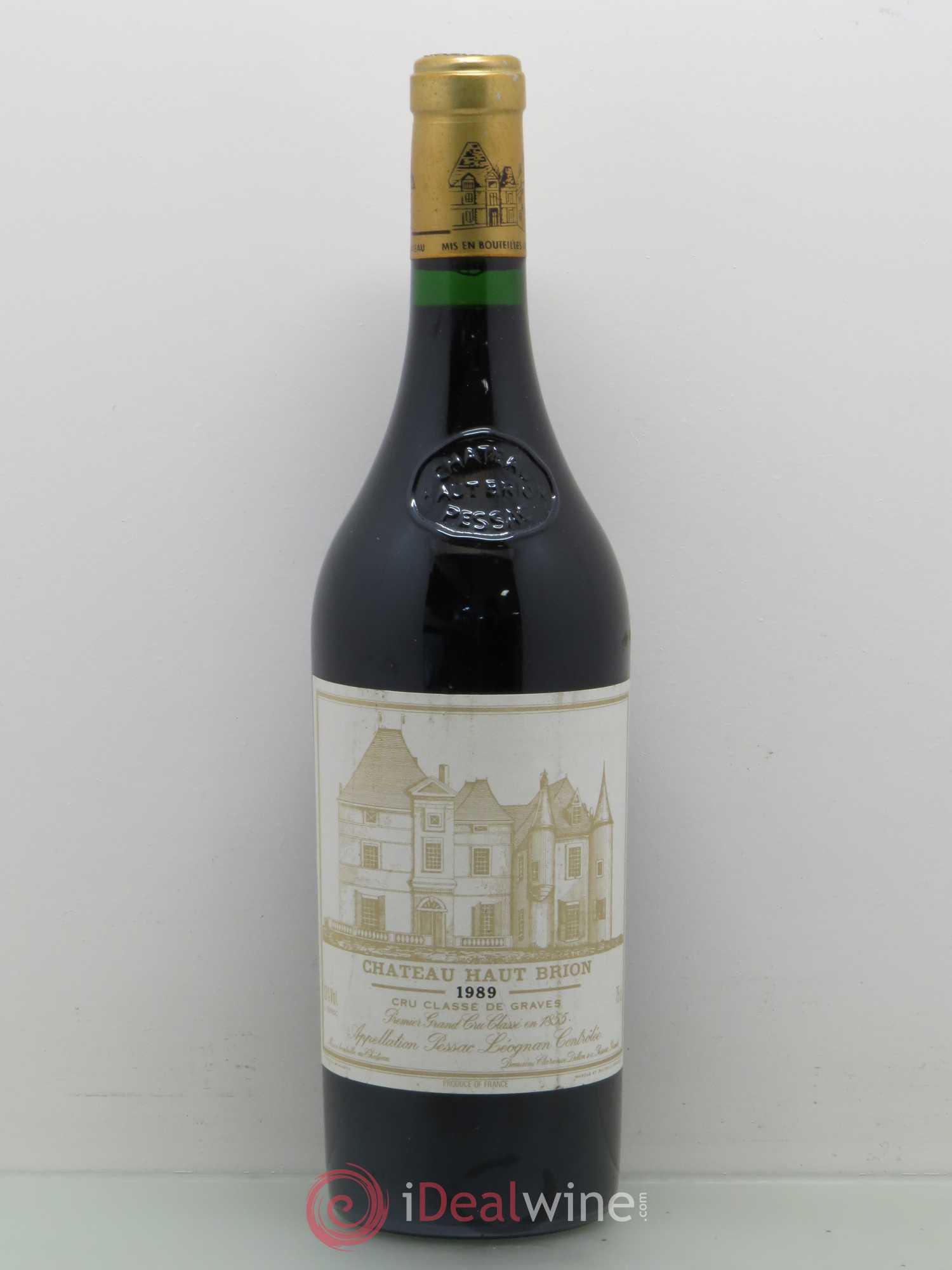 Château Haut Brion 1er Grand Cru Classé 1989 - Lot de 1 bouteille - 0