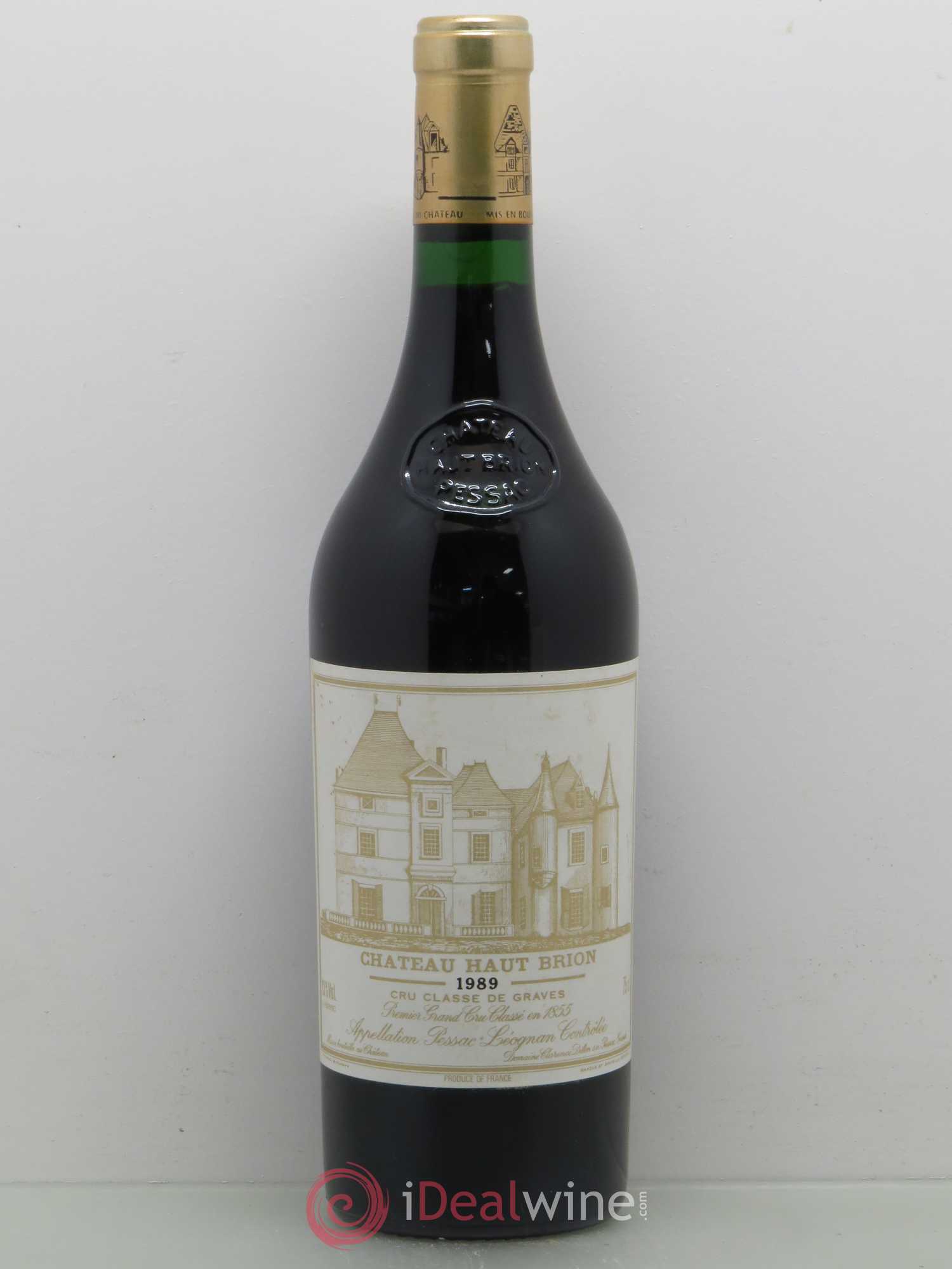 Château Haut Brion 1er Grand Cru Classé 1989 - Lot de 1 bouteille - 0