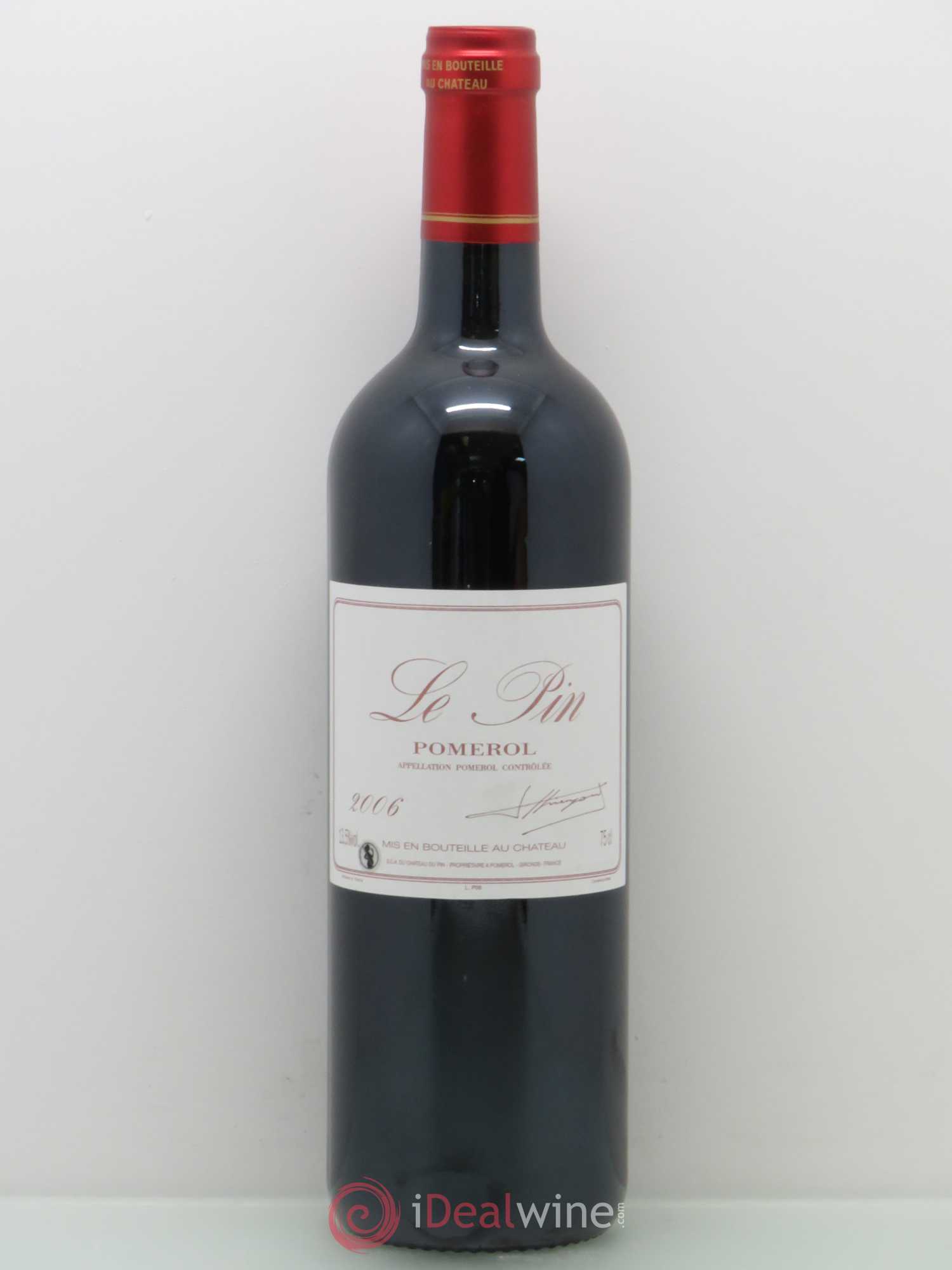 Château Le Pin 2006 - Lot de 1 bouteille - 0