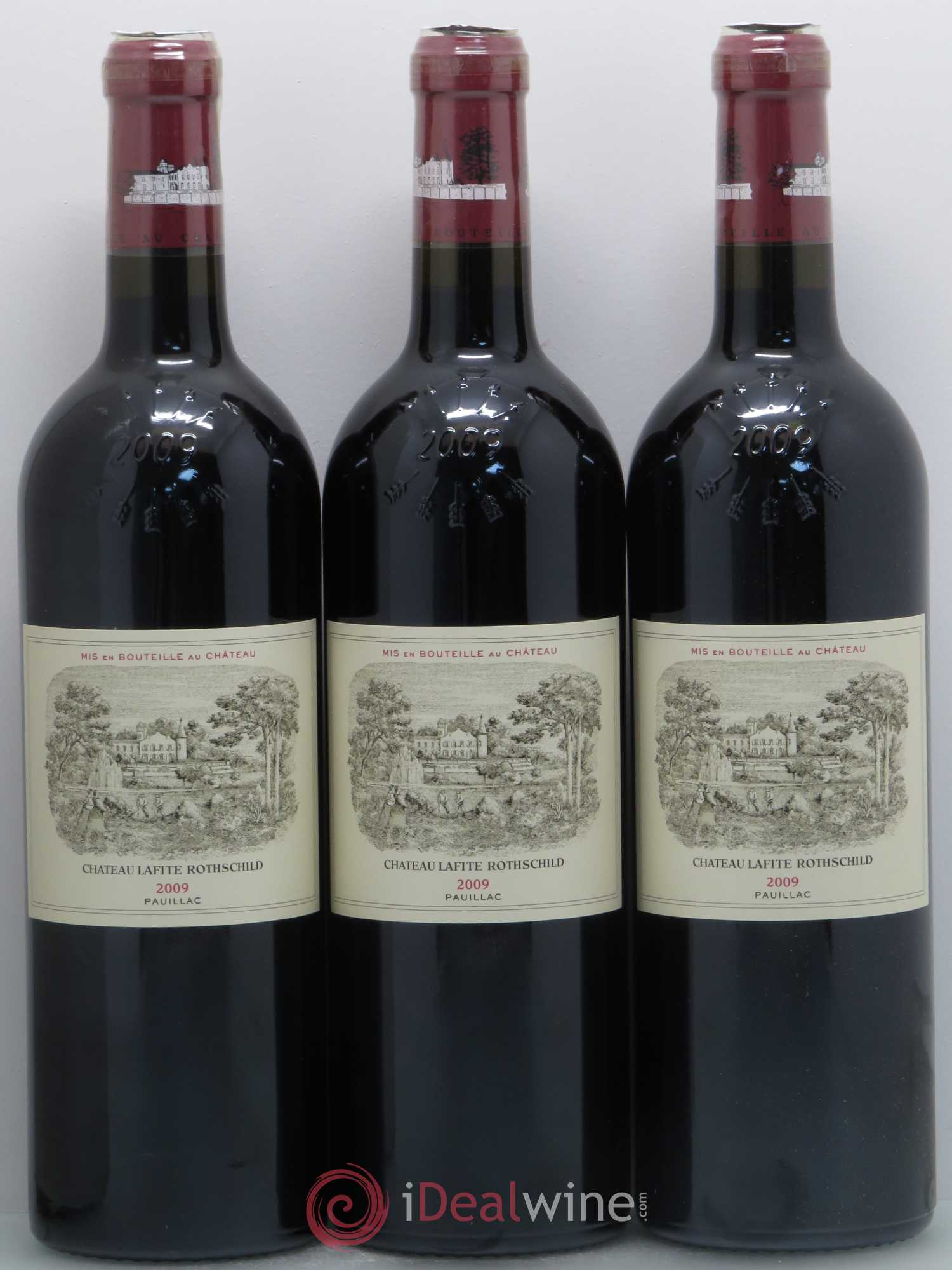Château Lafite Rothschild 1er Grand Cru Classé 2009 - Lot de 12 bouteilles - 1