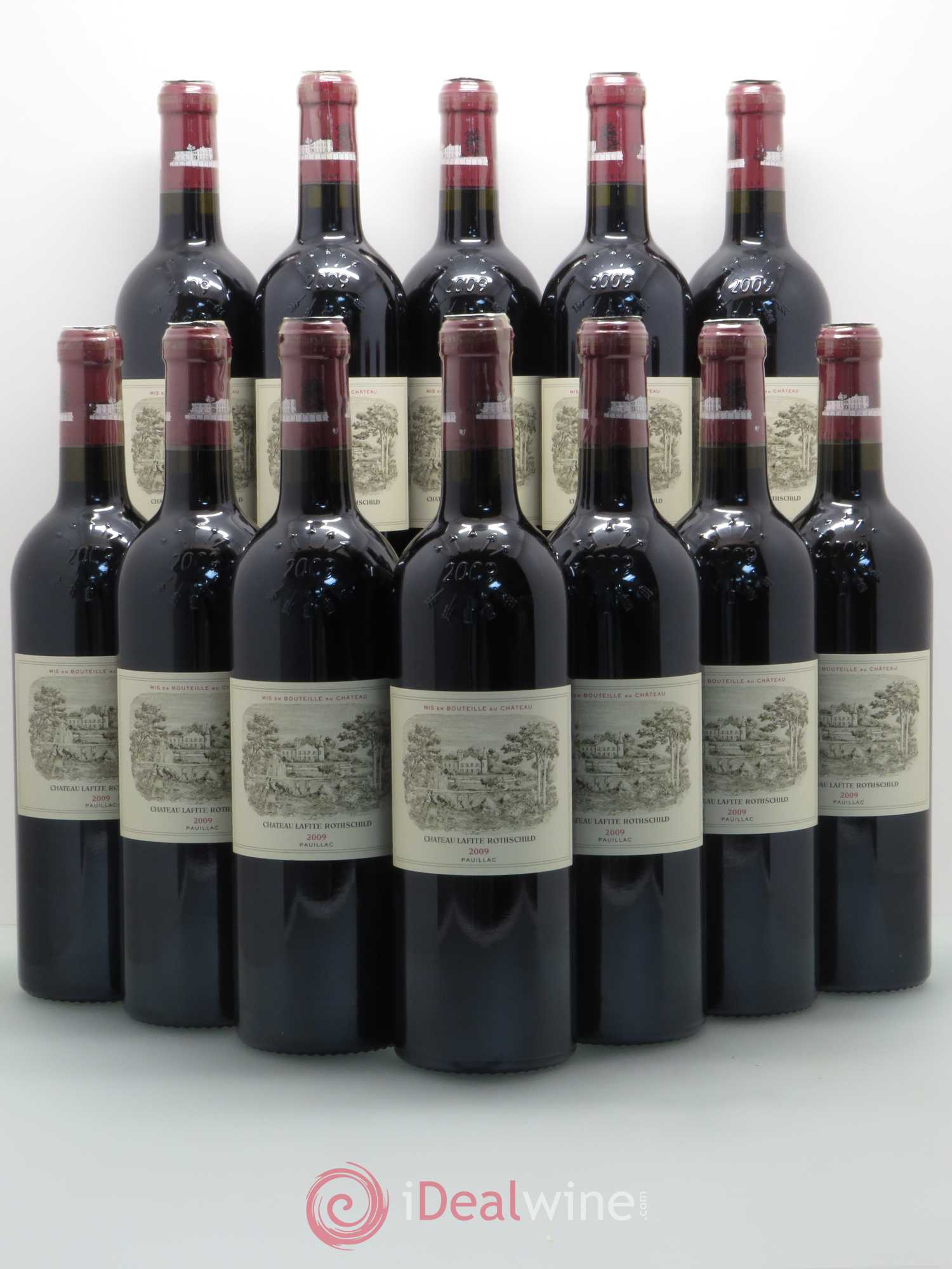 Château Lafite Rothschild 1er Grand Cru Classé 2009 - Lot de 12 bouteilles - 0