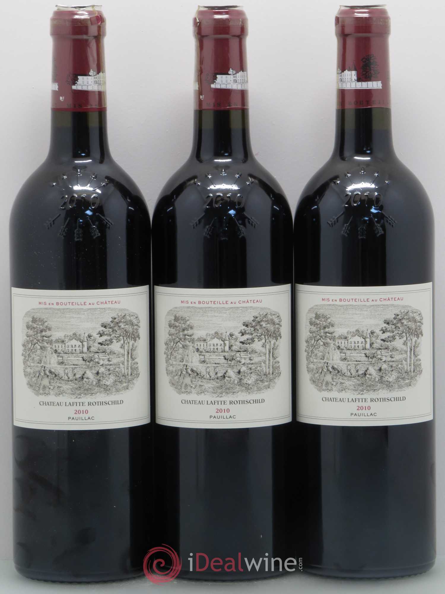 Château Lafite Rothschild 1er Grand Cru Classé 2010 - Lot de 12 bouteilles - 1
